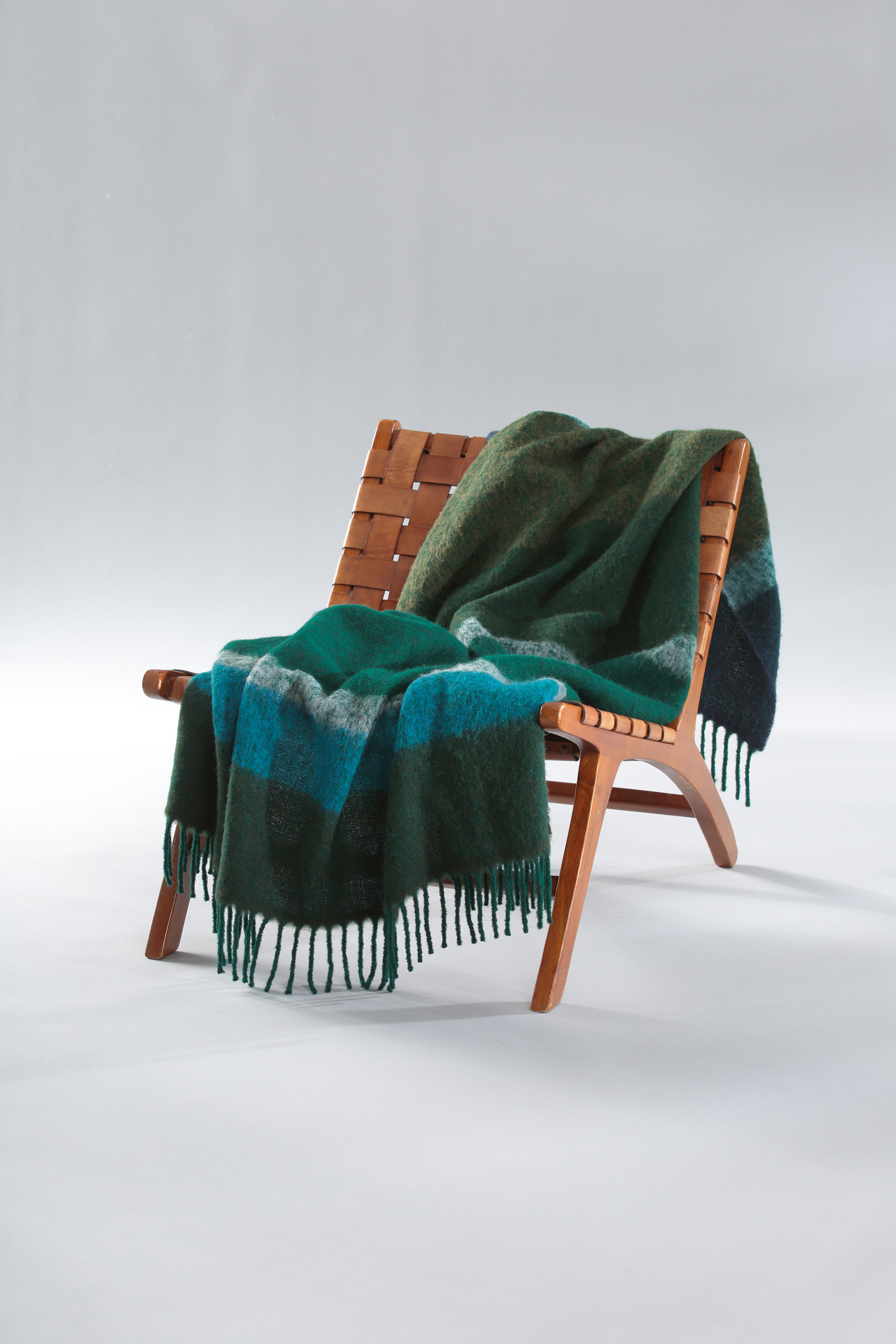 Plaid Mohair Look - 130 x 170 cm