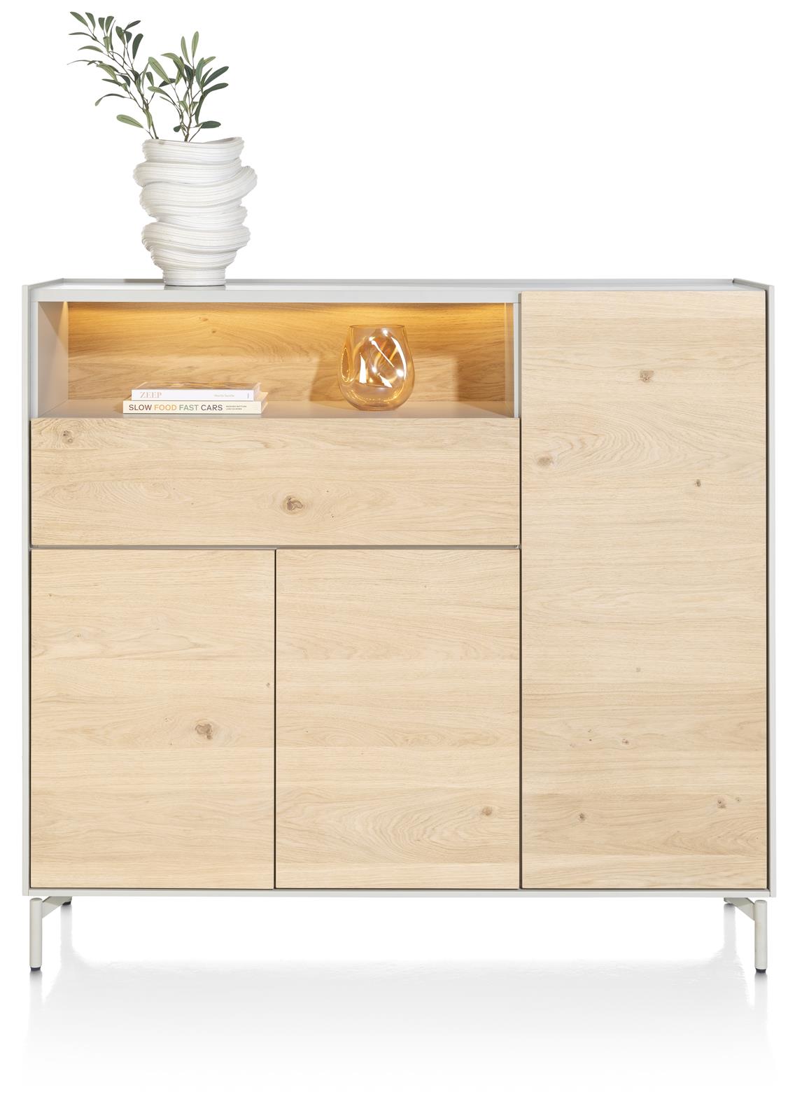 Highboard, Eiche  - Niora - Xooon