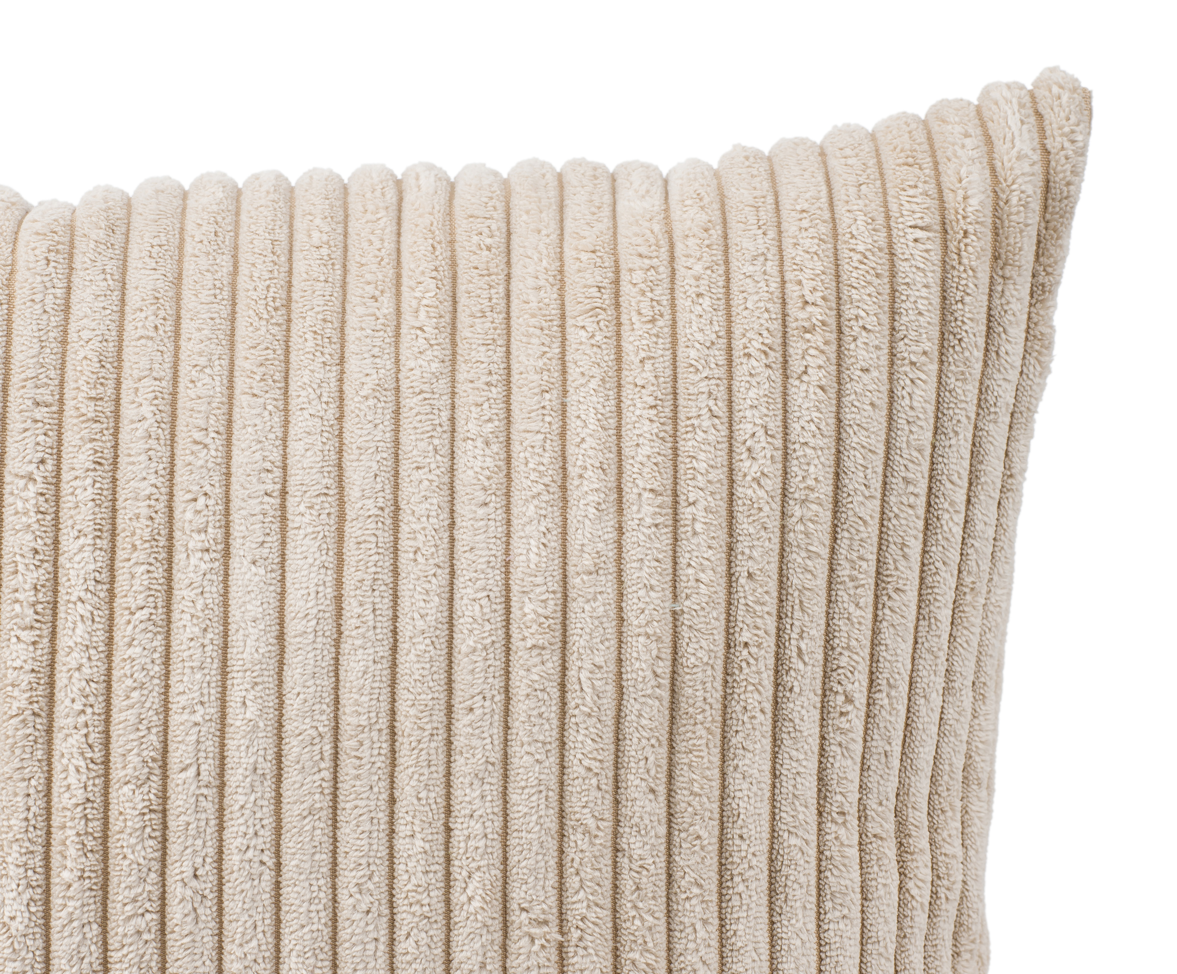 Kissenhülle Anafi, cordoptik - 100% polyester, 40x40cm, creme
