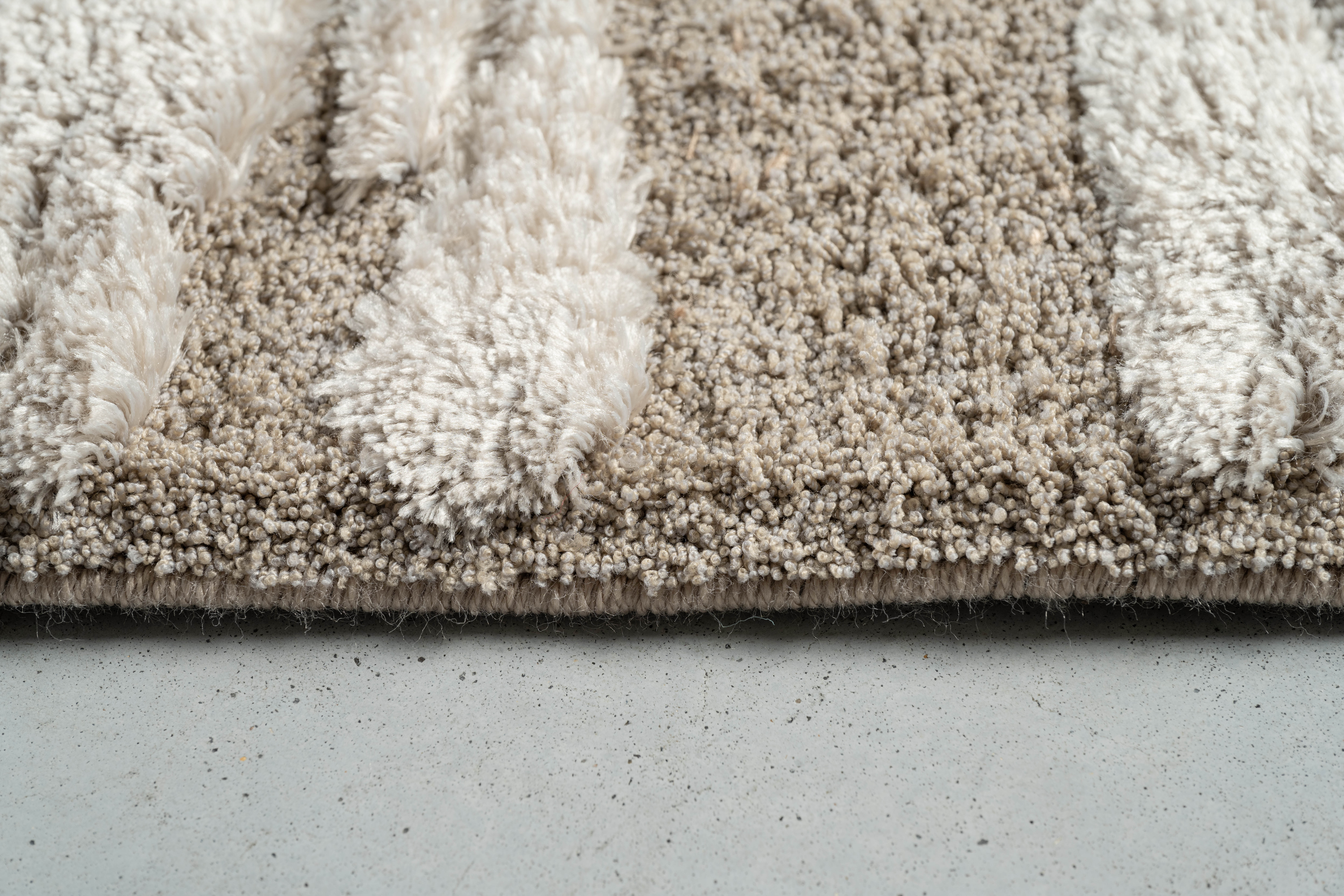 Webteppich, braun, 160x230 cm, rechteckig - Rimba