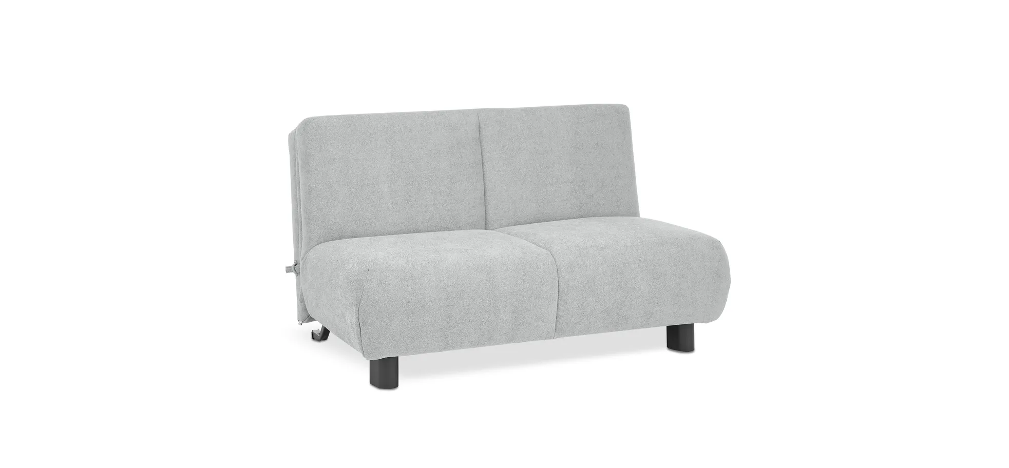 Faltsofa EBBY - 2-Sitzer ohne Armlehne, 140 cm inkl. Schlaffunktion/Relaxfunktion, Stoff, Grau Faltsofa EBBY - 2-Sitzer ohne Armlehne, 140 cm inkl. Schlaffunktion/Relaxfunktion, Stoff, Grau