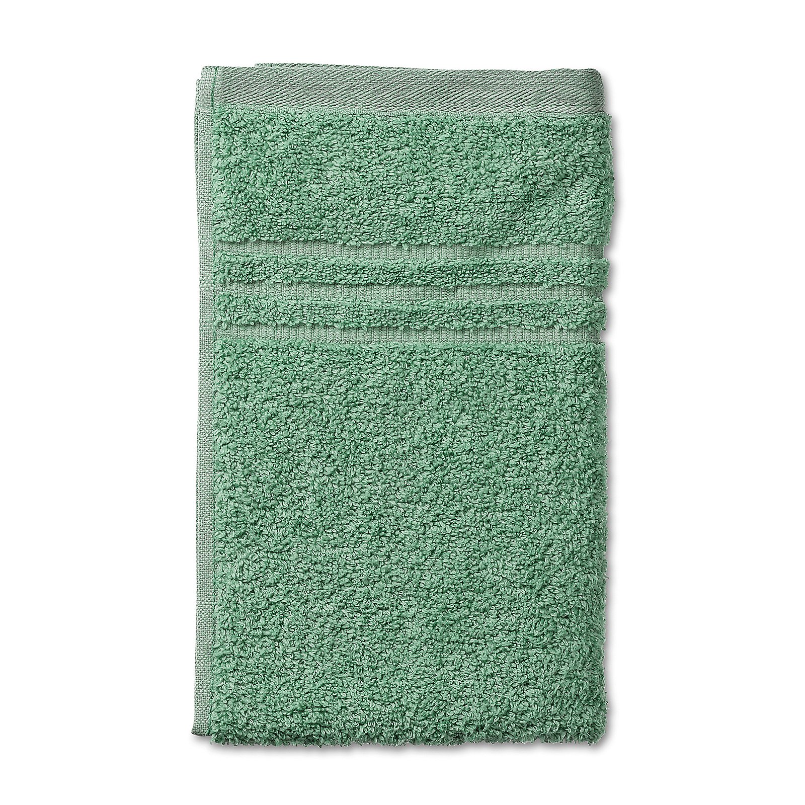 Gästetuch Leonora 50x30 cm - 100%Baumwolle Premium salbeigrün