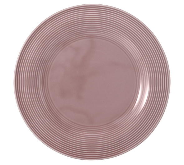 Speiseteller - Beat Altrosa uni