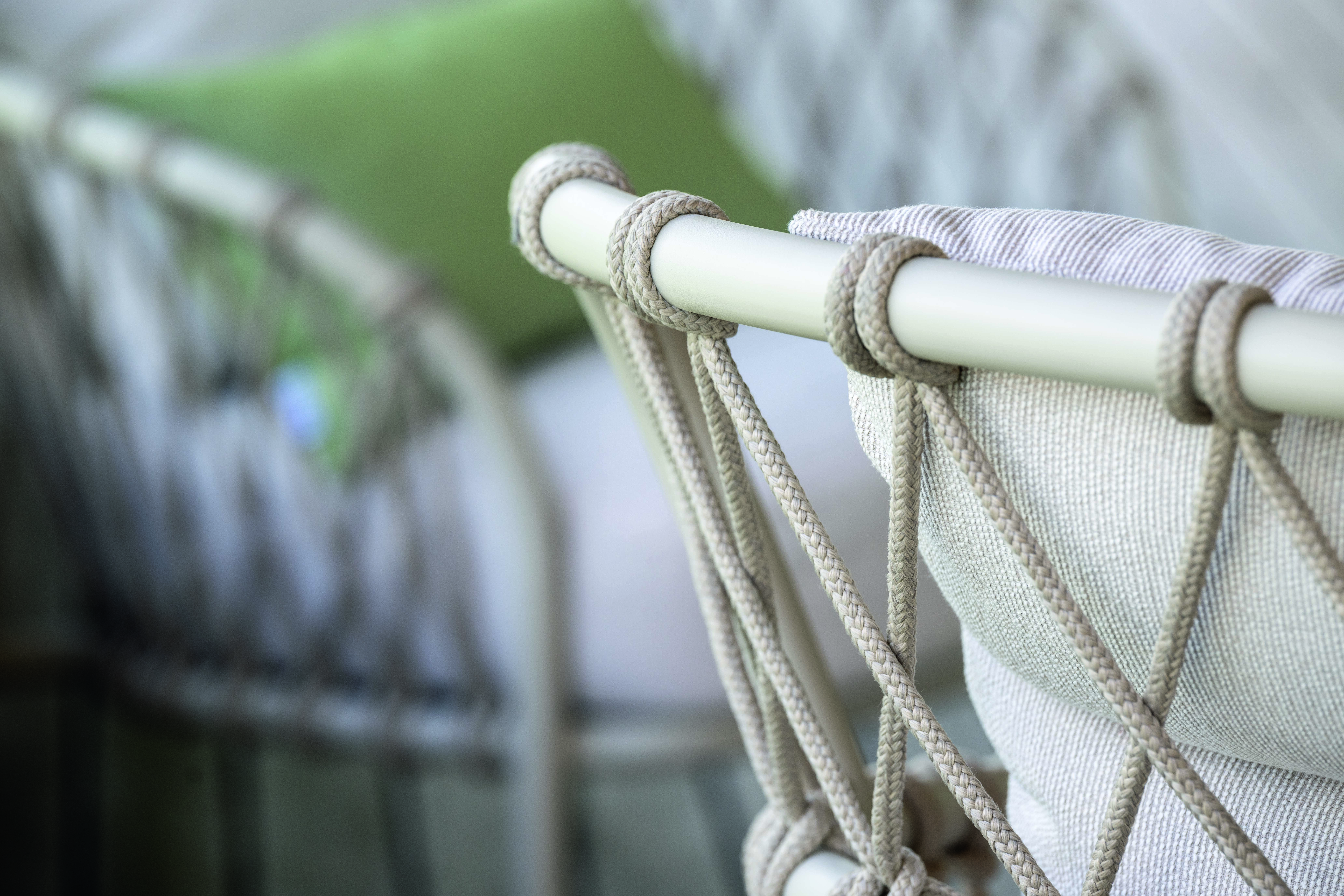 Lounge Sessel, Kordel greige - Klea