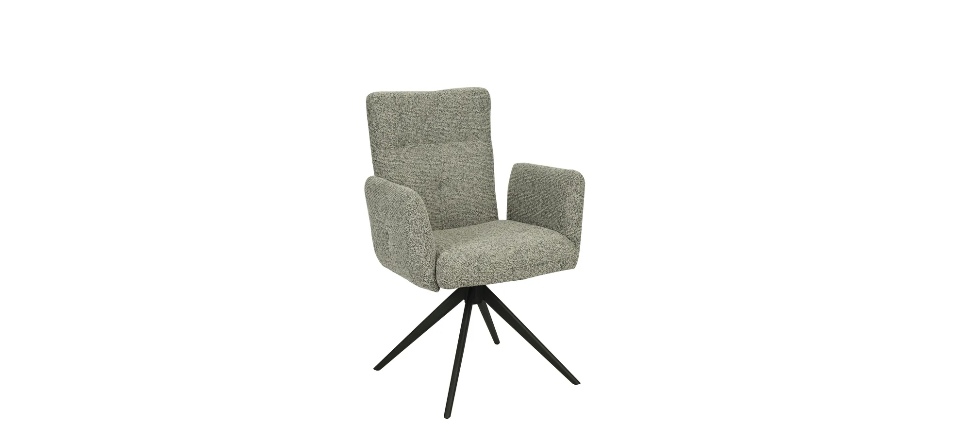 Armlehnstuhl, Stoff schlamm - Mylene