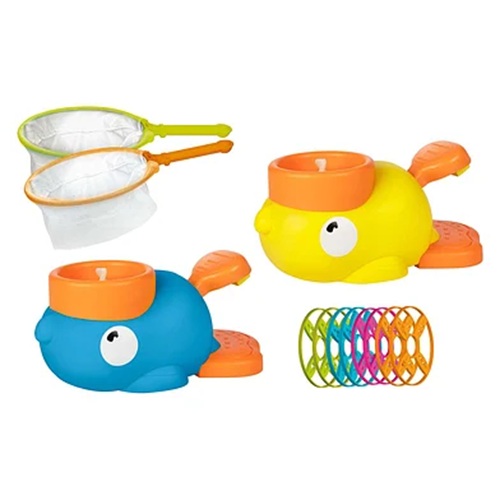 Fangspiel Duck Of Flying Discs - 22x12x12cm, kunststoff, Gelb