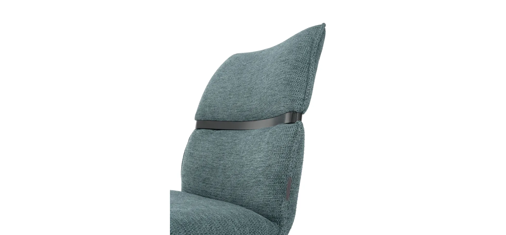 Stuhl, Bezug türkis, drehbar 360° autoreturn - Marja