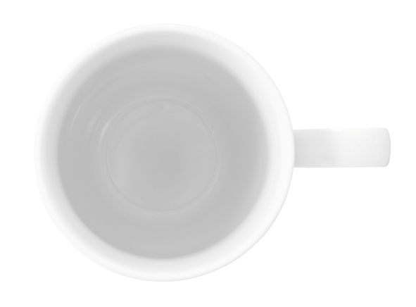 Henkelbecher Maxi, - Beat Uni Weiß