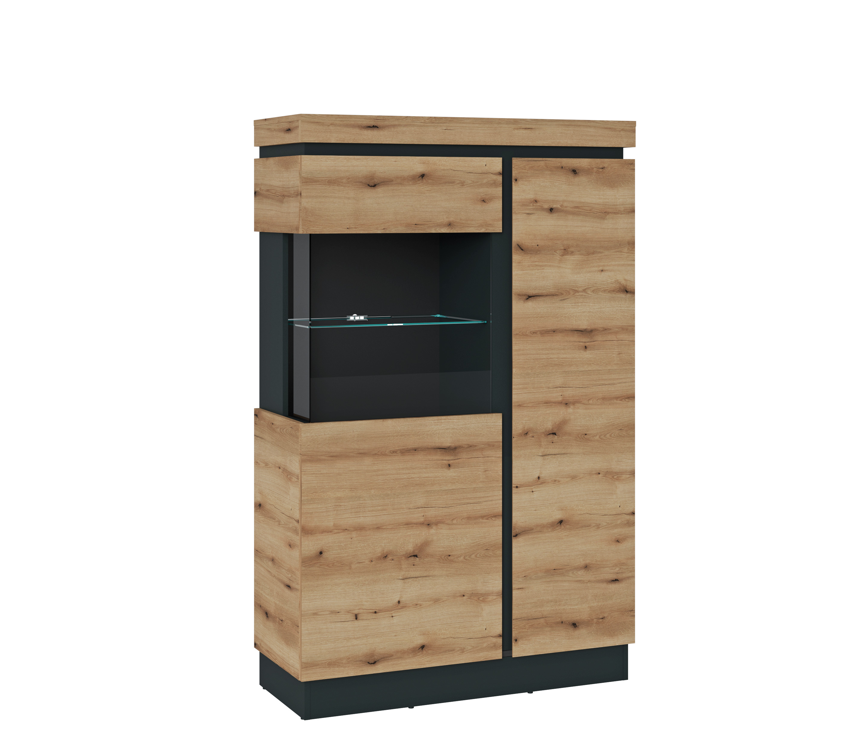 Vitrine, Coast Evoke Eiche - Waca