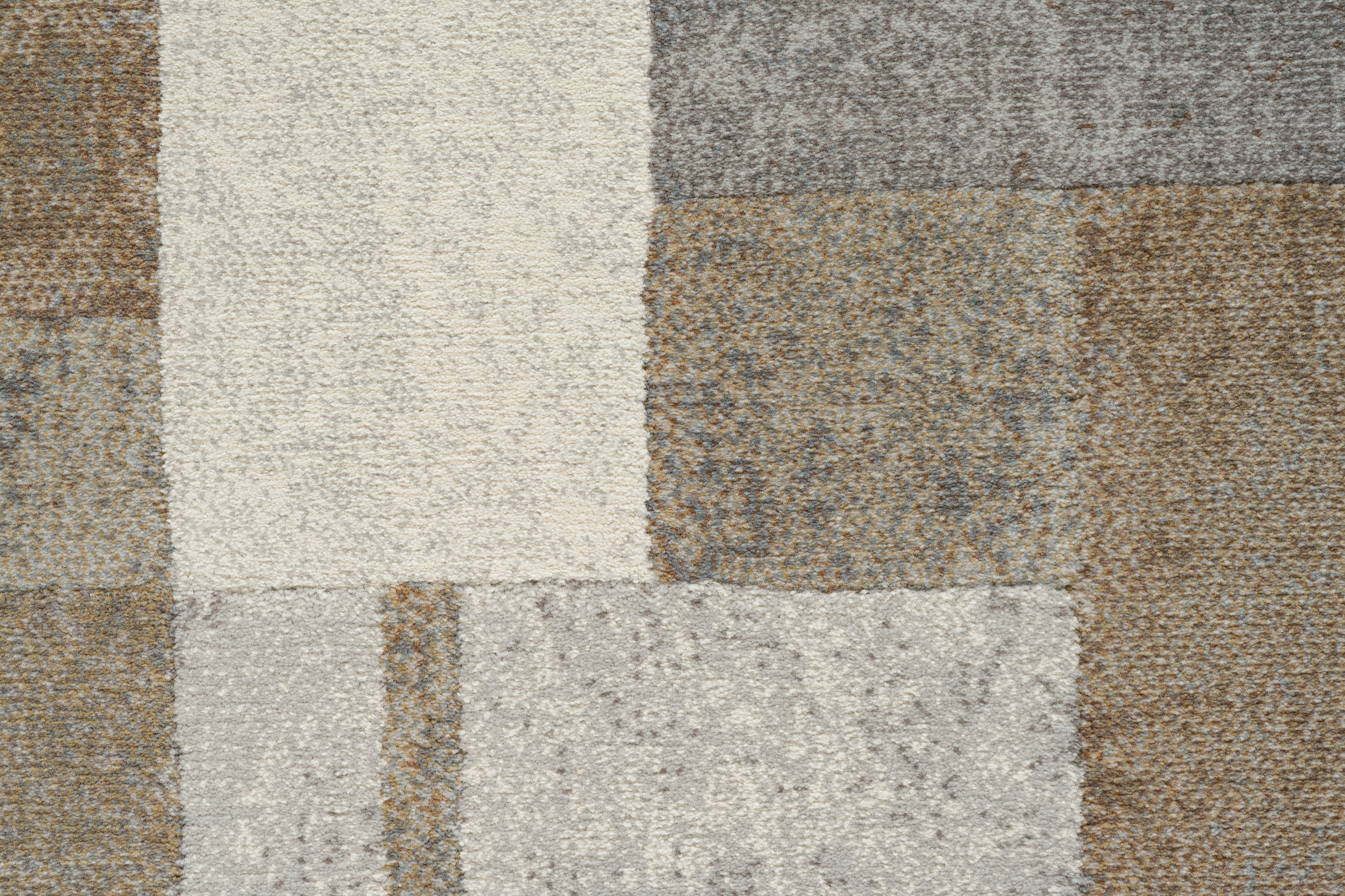 Webteppich, braun-grau, 133x195 cm - Rargentum