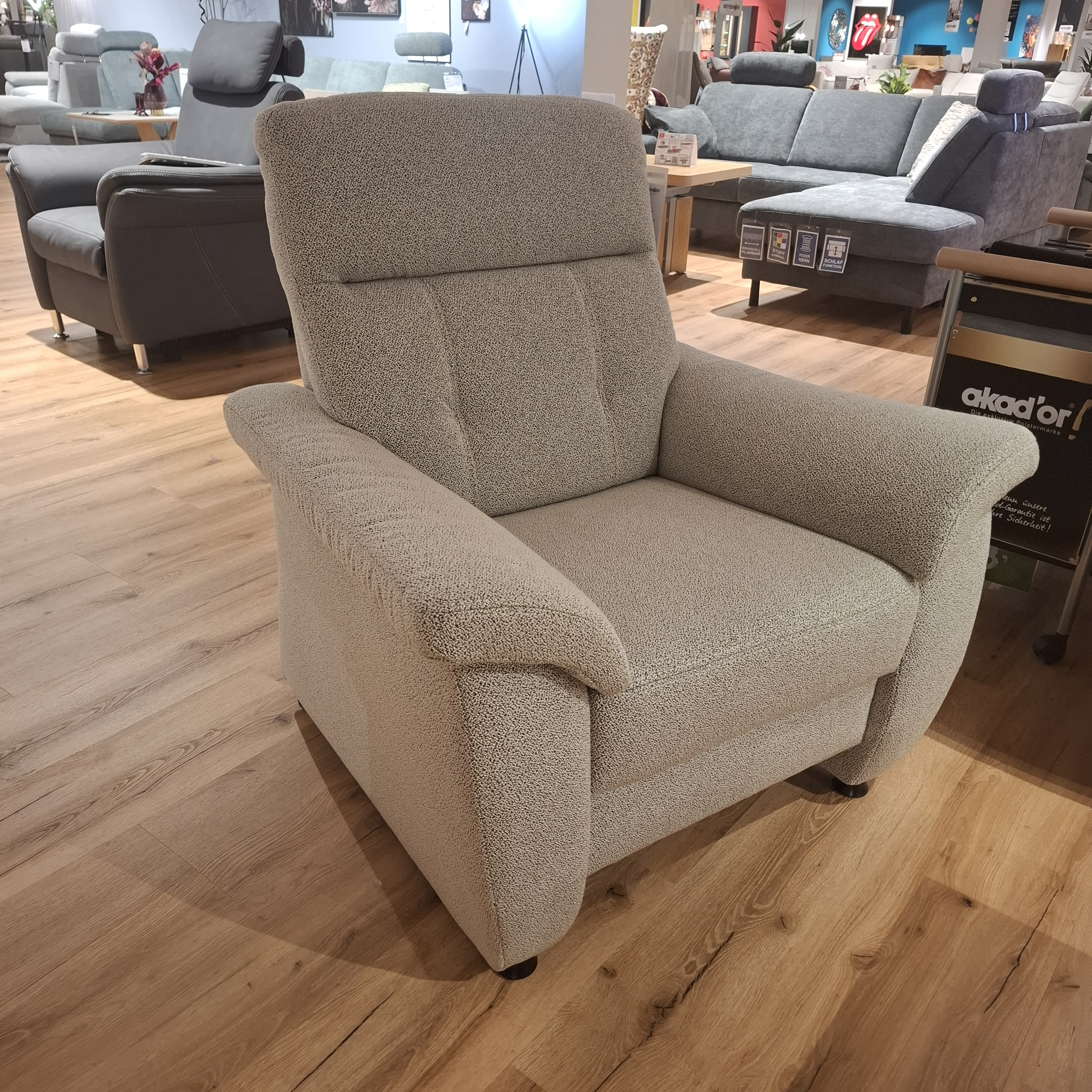 Polstergarnitur, Stoff beige  - AK-G Caracas