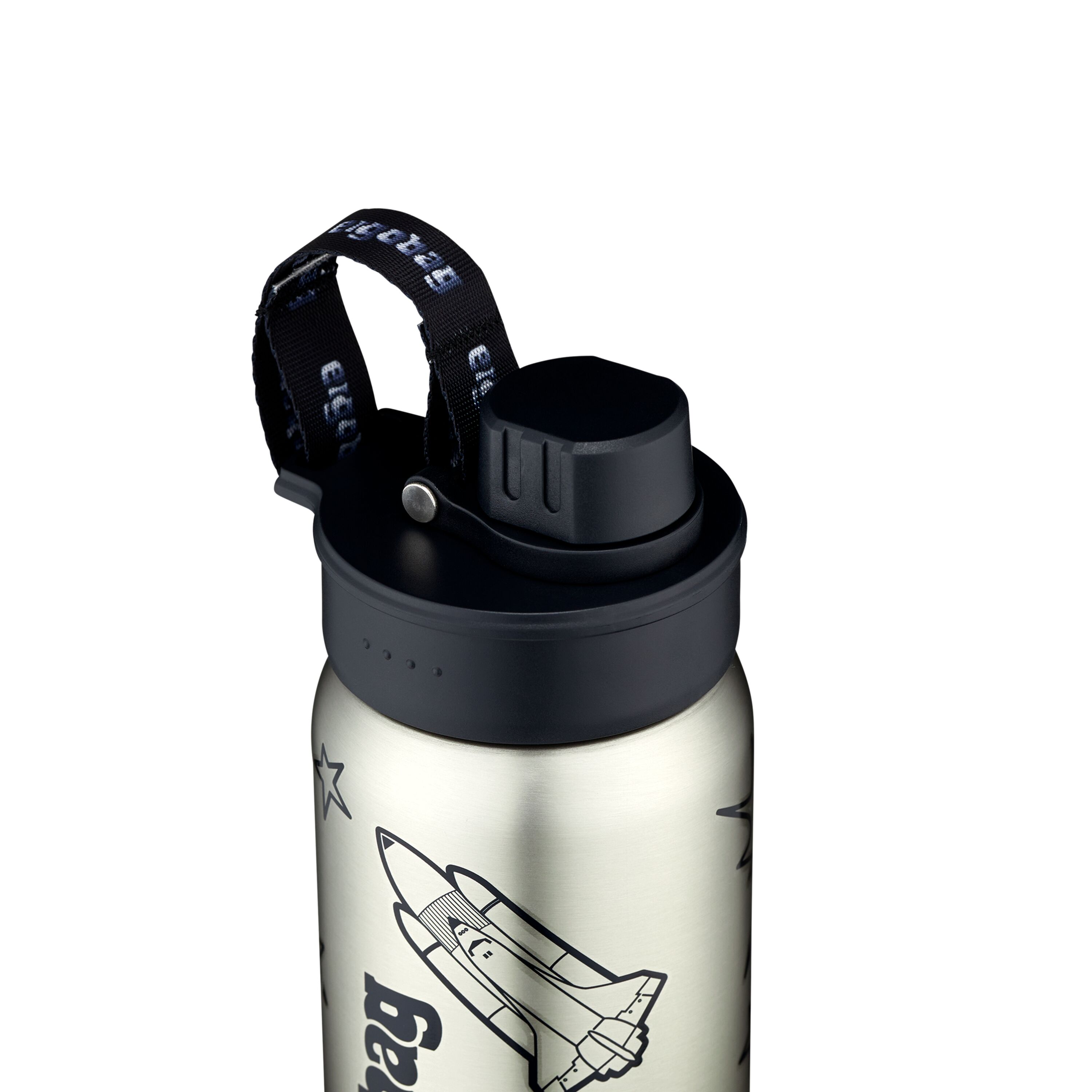 egobag Trinkflasche, Schwarz - ergobag