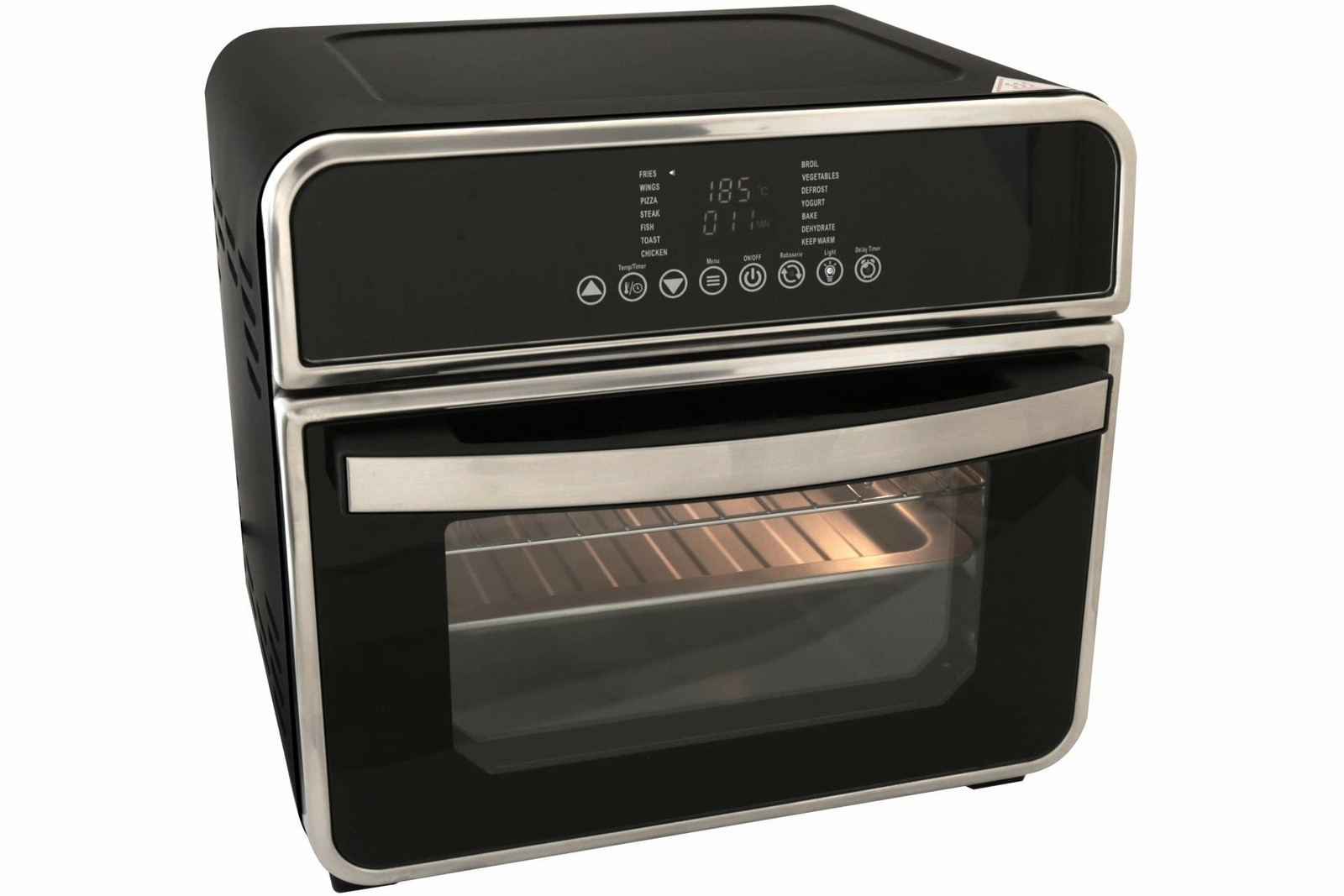 Fritteuse Heißluft Ofen 3in1 - 15l, 1600watt, 35,5x31,5x33cm