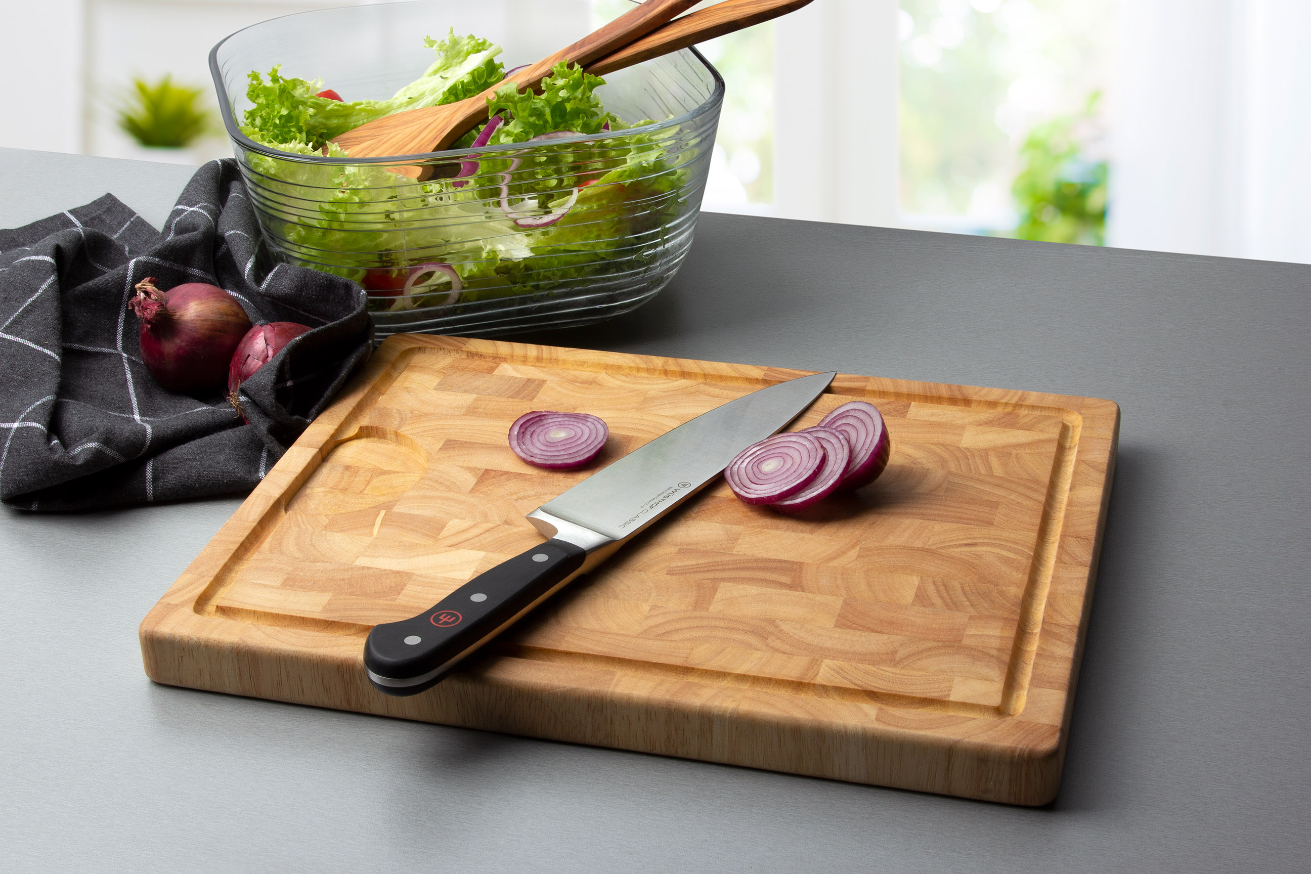 Tranchierbrett Stirnholz - 37x29cm