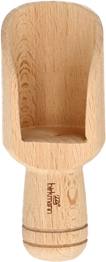 Holzschaufel - 10 x 4 cm, aus Buchenholz