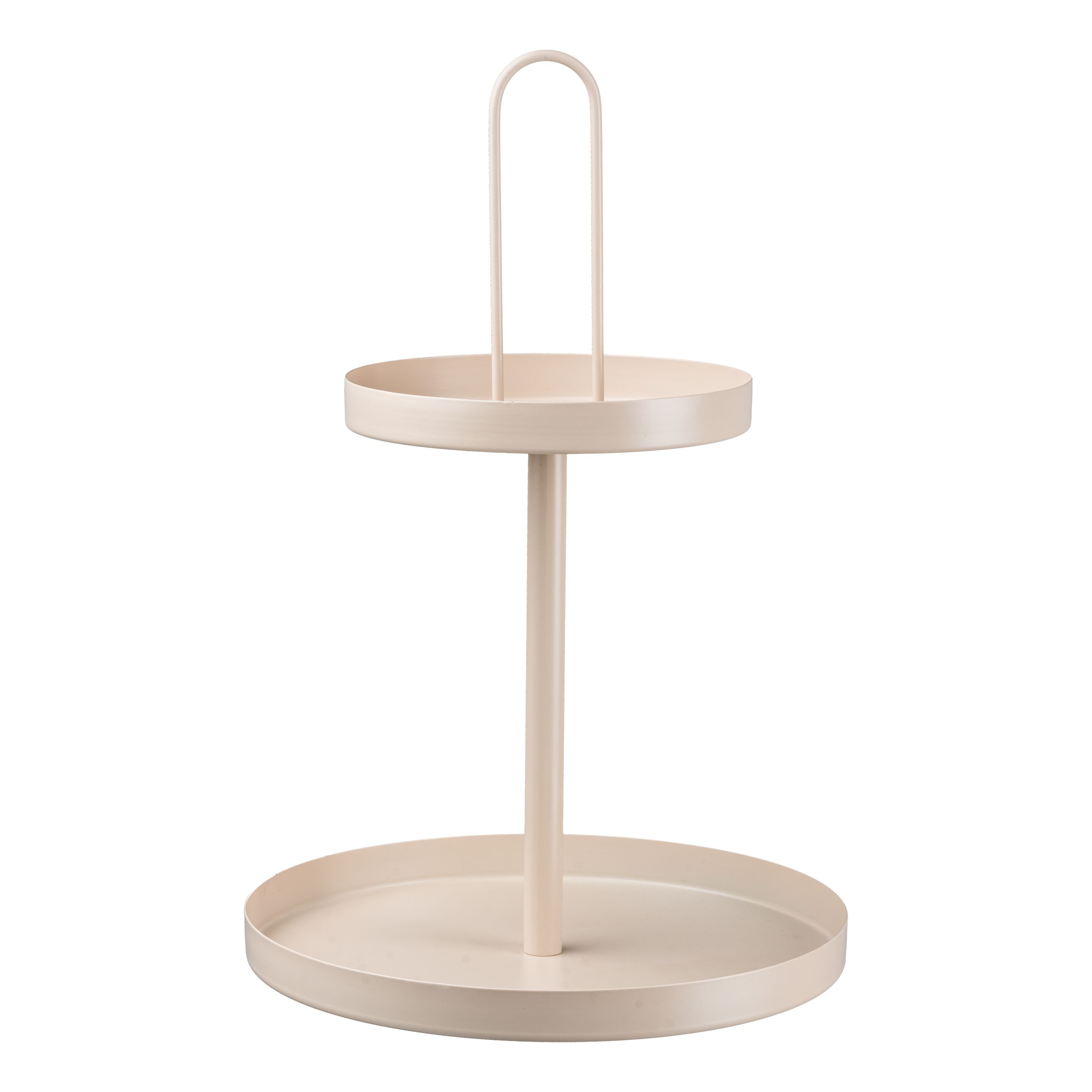 Etagere - Metall Etagere CORNELIA, 30x30x45cm, Beige