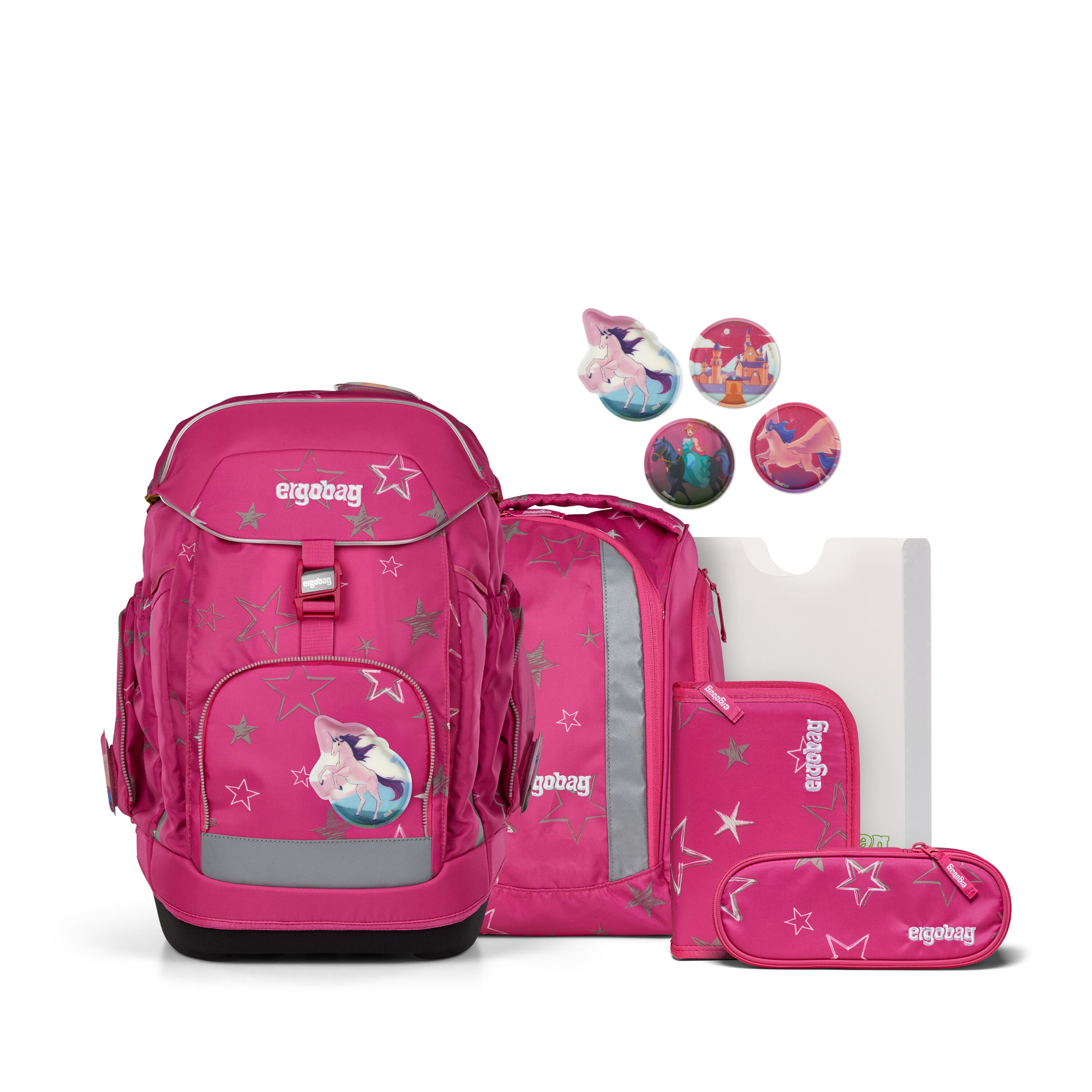 ergobag Schulranzenset SternzauBär - maxi