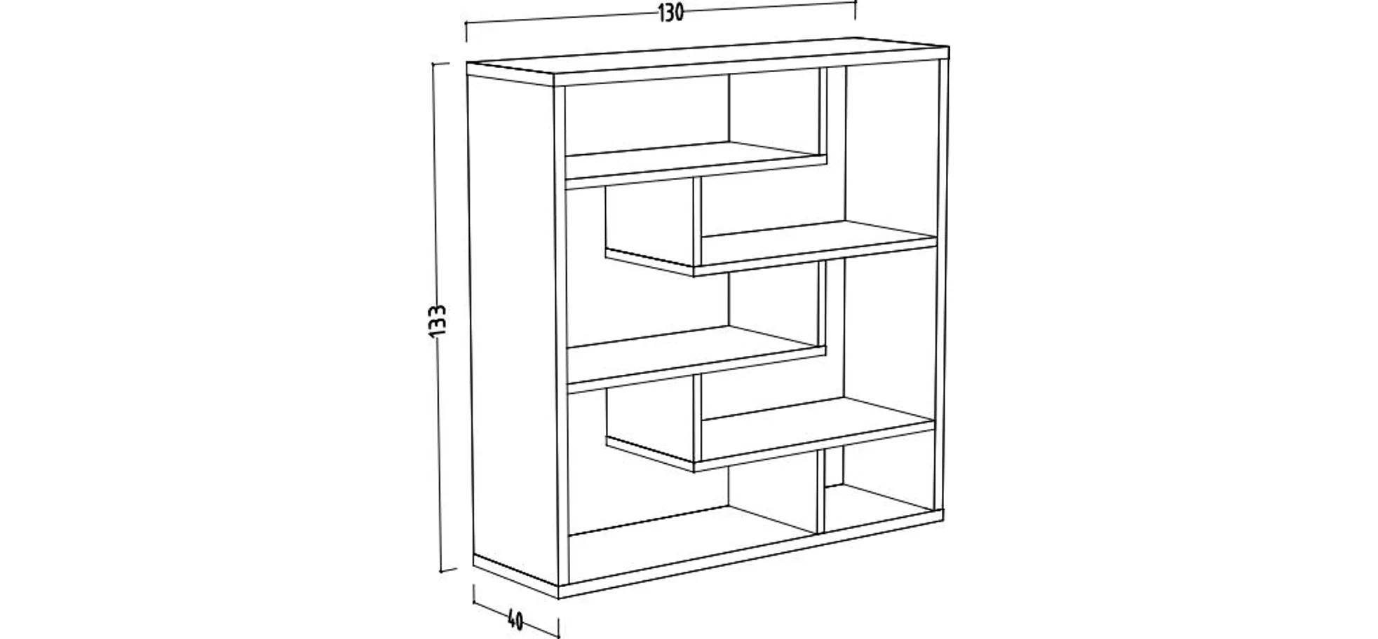Raumteiler, Kaschmir matt Lack Nachbildung - Mirando