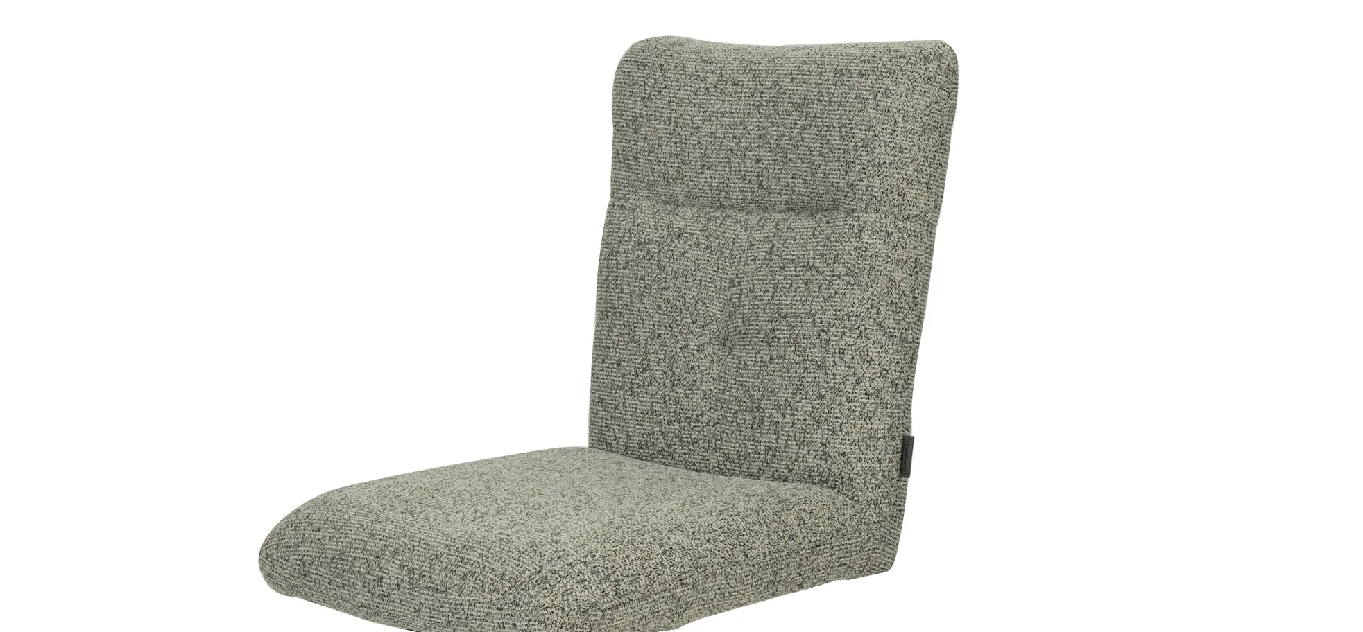 Vierfußstuhl, Stoff Schlamm, drehbar - Mylene