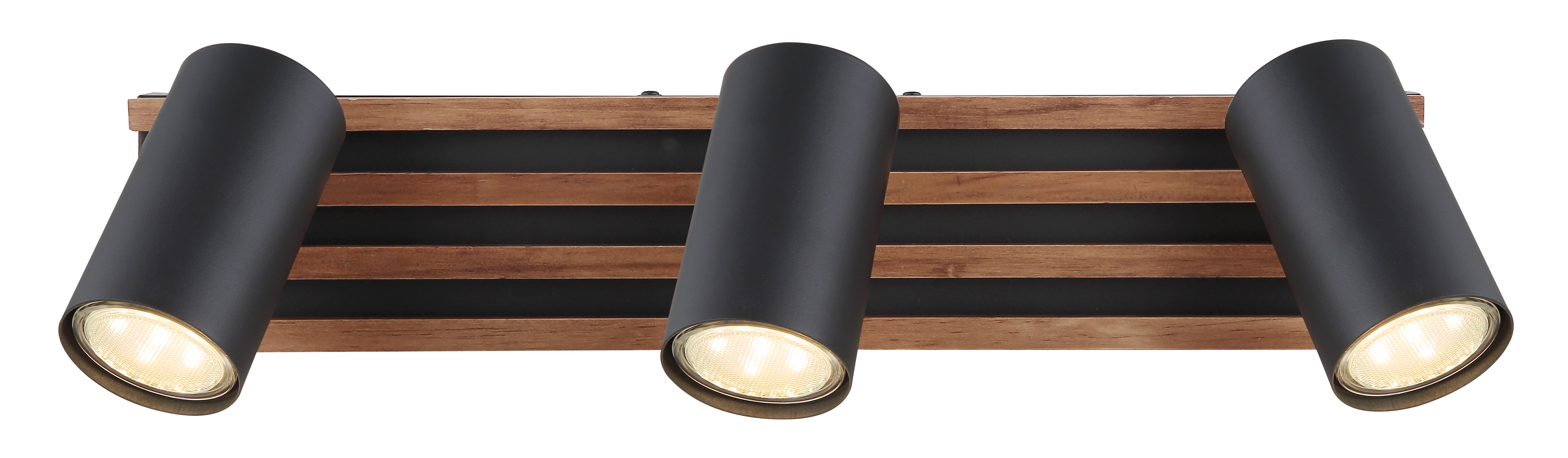 Strahler KAYDEN - Metall schwarz matt, 3x GU10