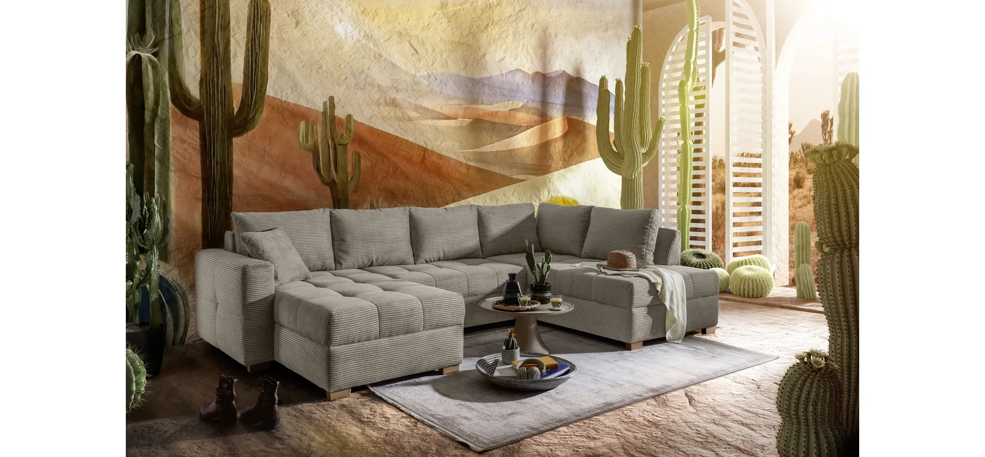 Wohnlandschaft, Schaumpolsterung  - Josy