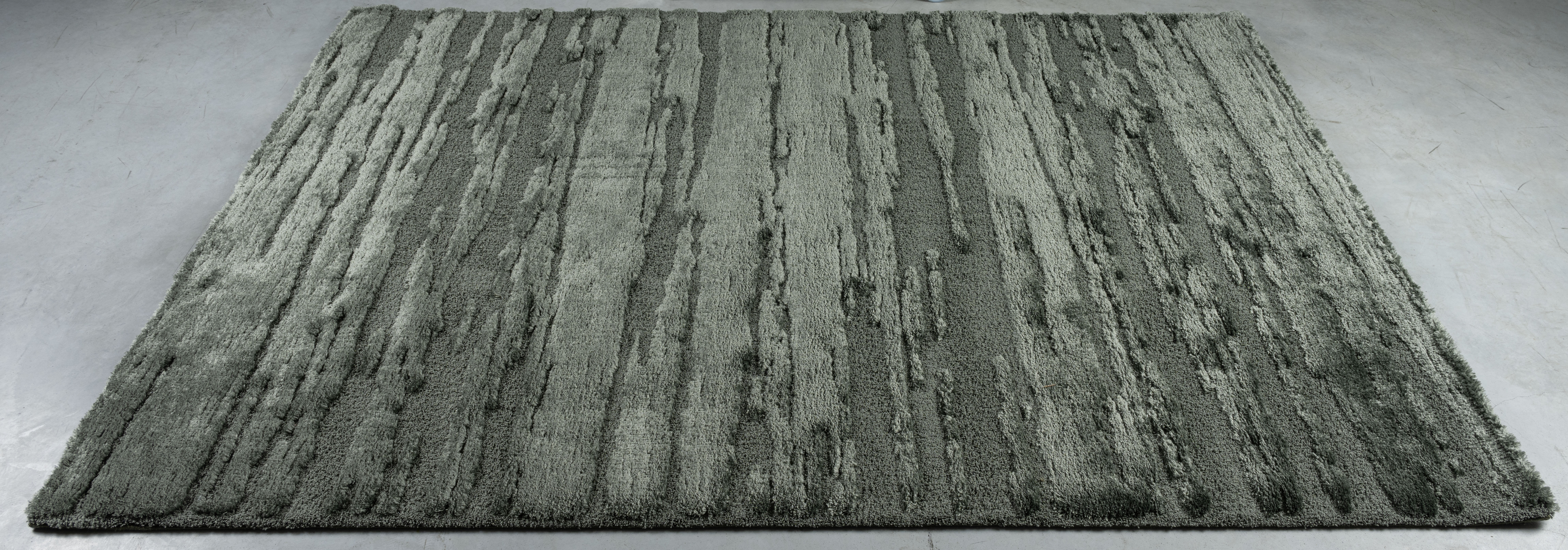 Webteppich, grün, 80x150 cm, rechteckig - Rimba