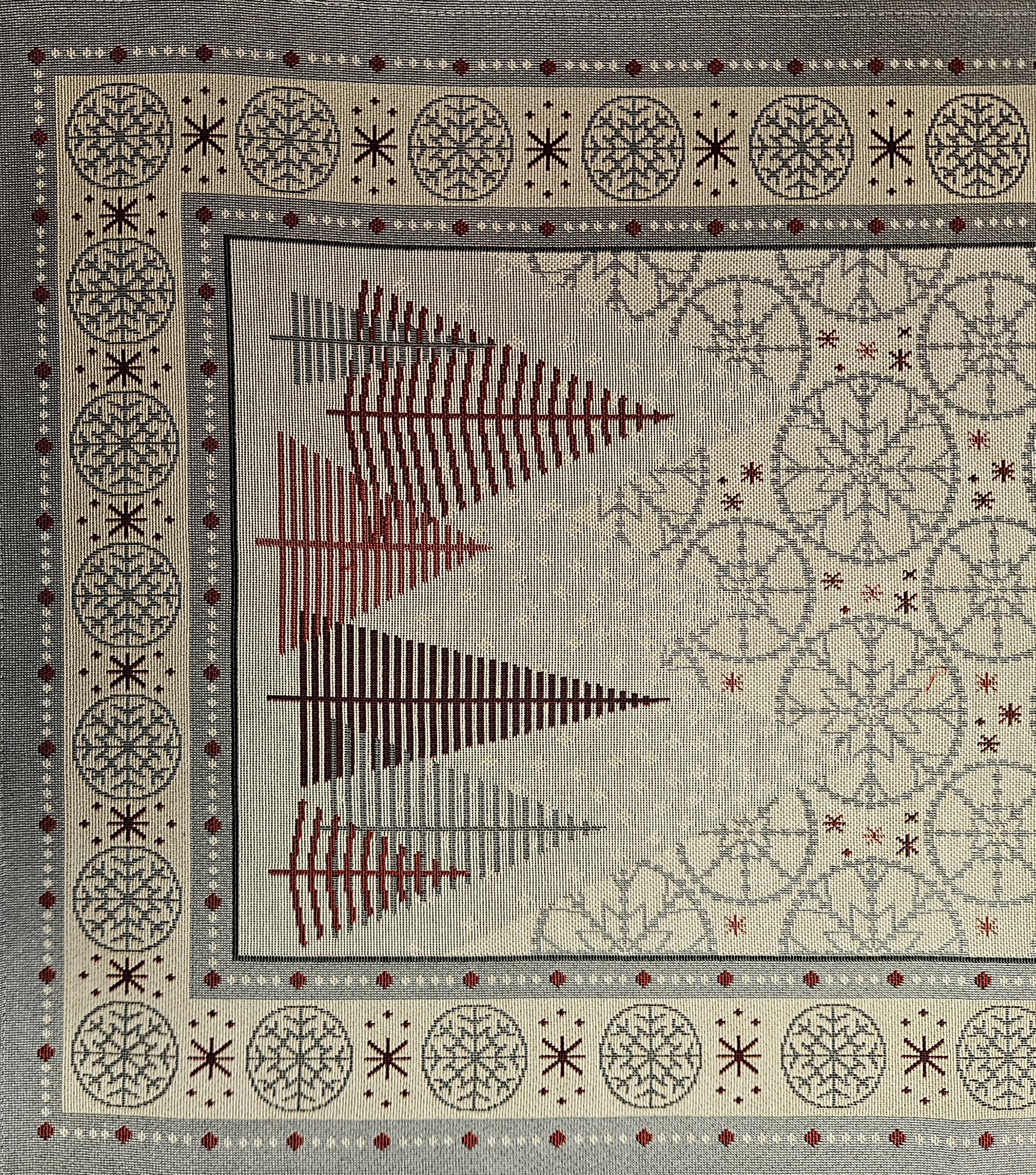 Tischläufer Weihnachtsgobelin - 45x140cm