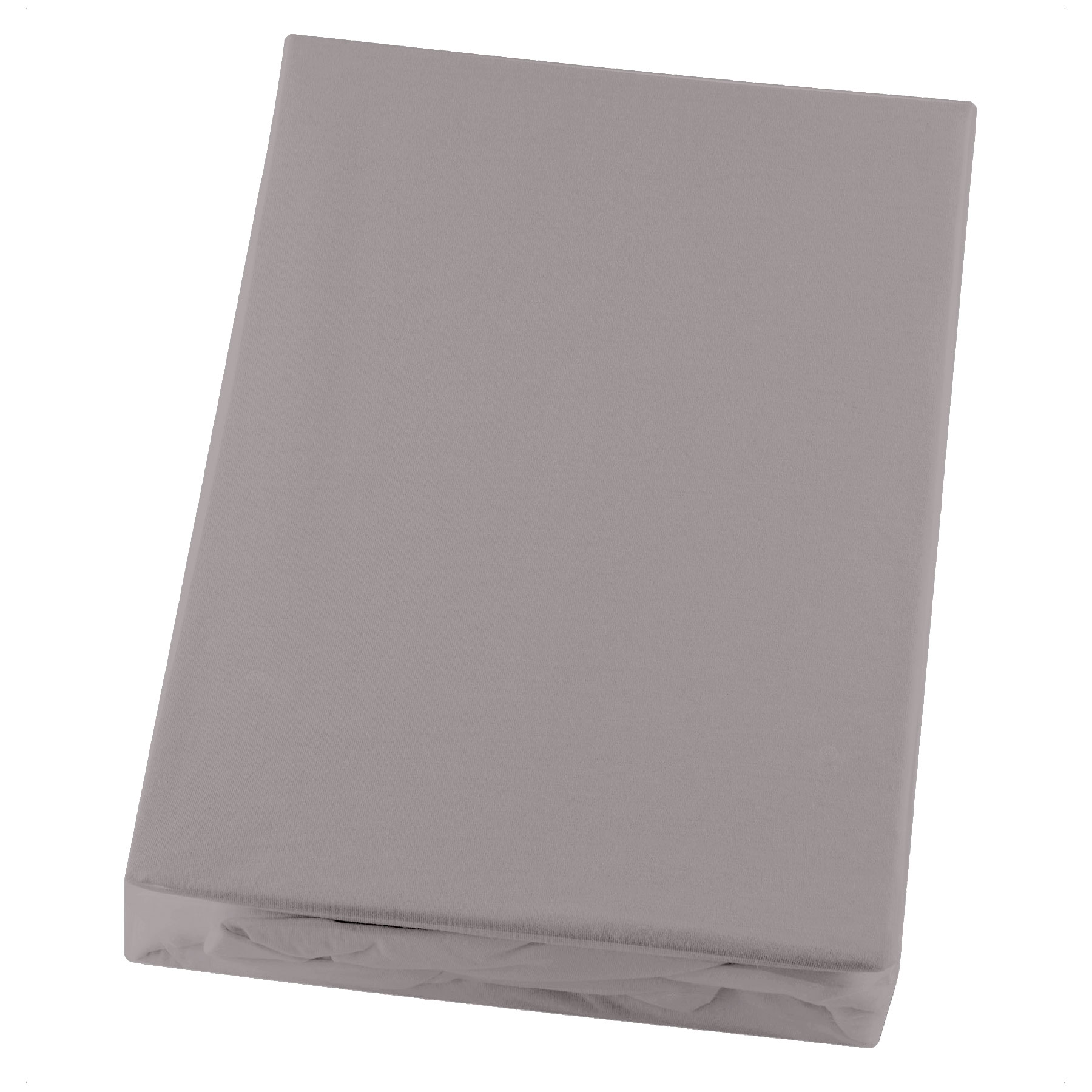 Spannbetttuch Casea Natürlich Madrid - 160x220cm, Taupe