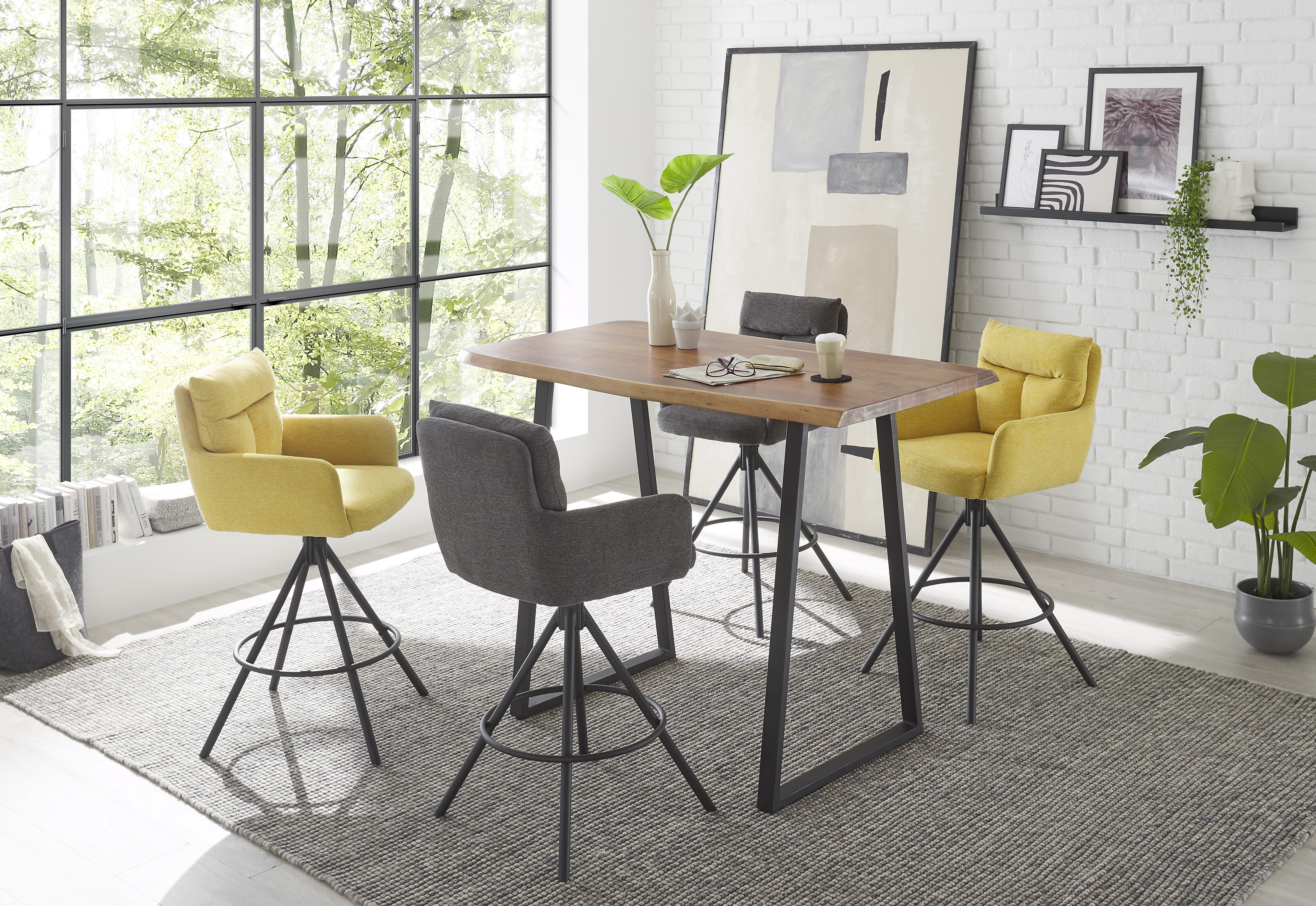 Barhocker, grau - MyStyle 4021