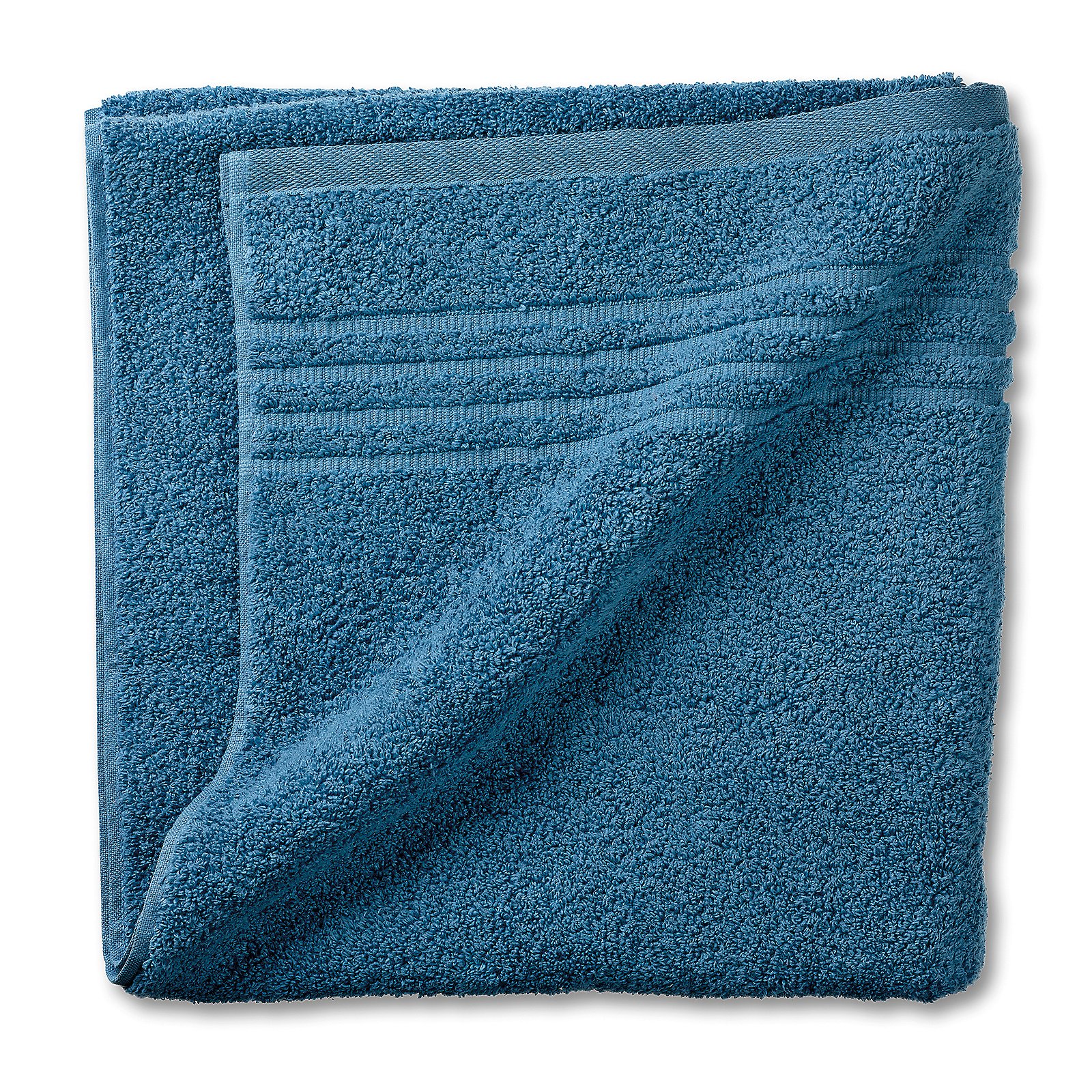 Duschtuch Leonora 140x70 cm - 100%Baumwolle Premium niagarablau
