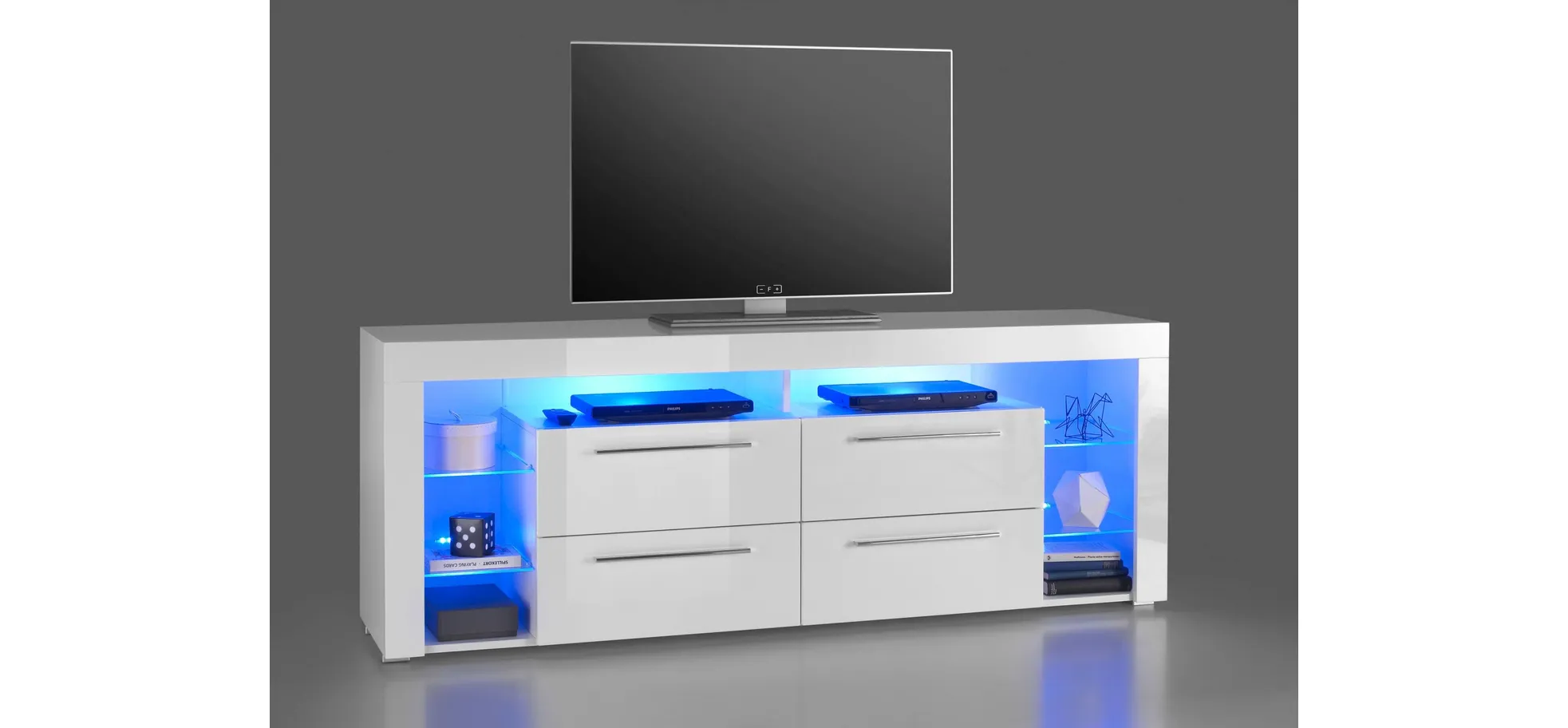 TV Lowboard, weiß - MyStyle 1044