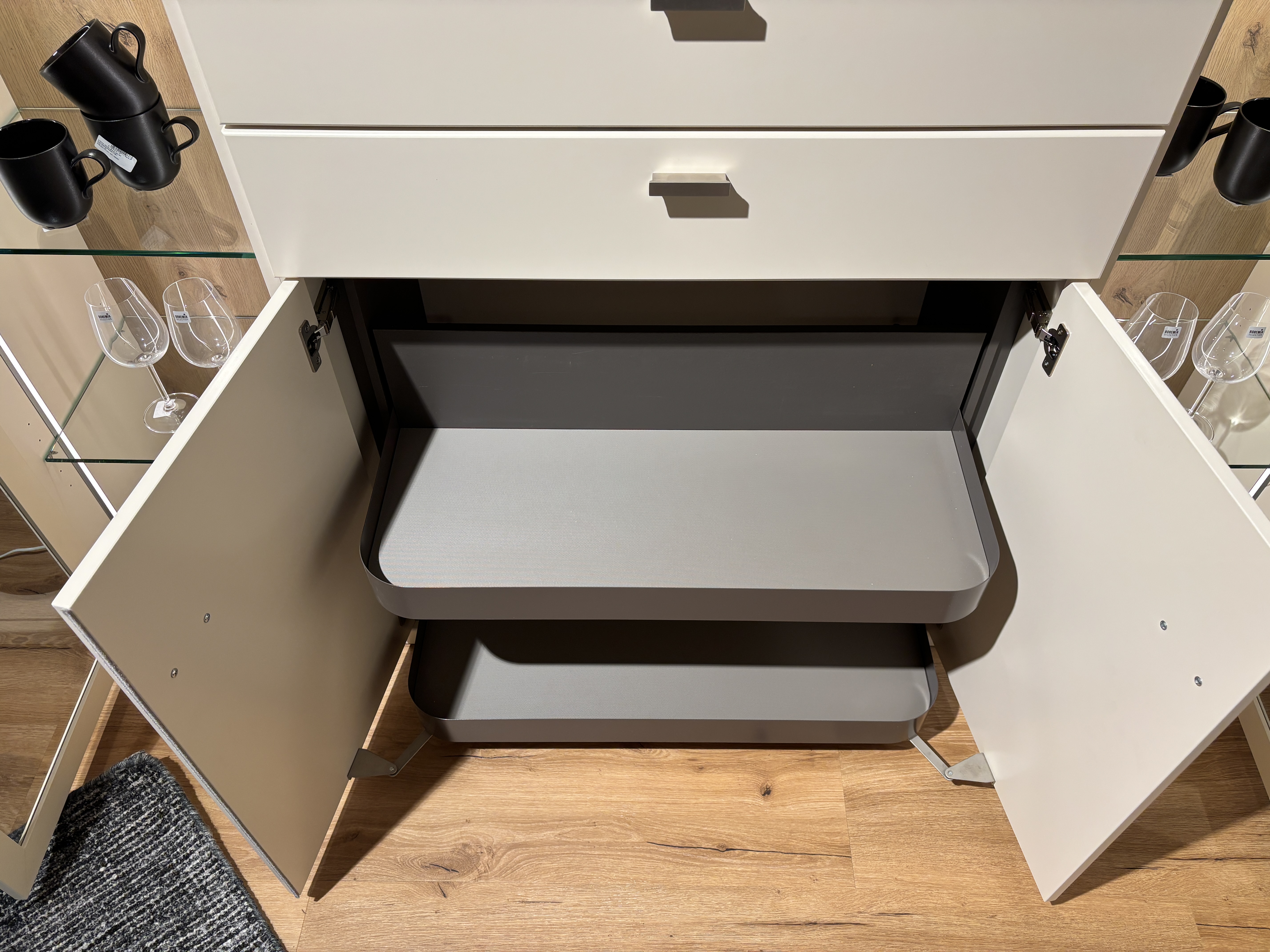 Highboard, Lack crema - FRESNO