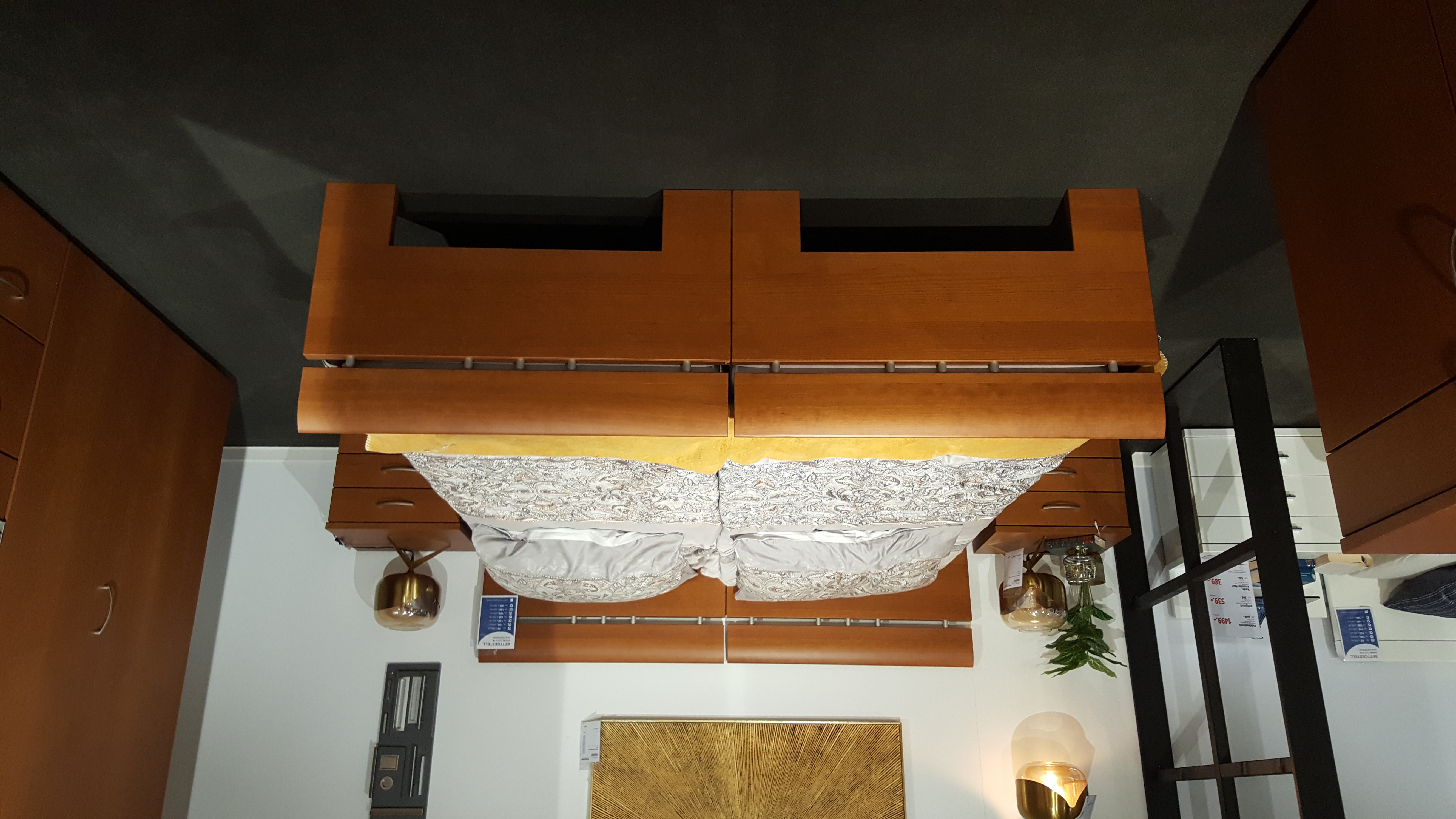 Schlafzimmerkombination, Kirschbaum furniert - MyStyle