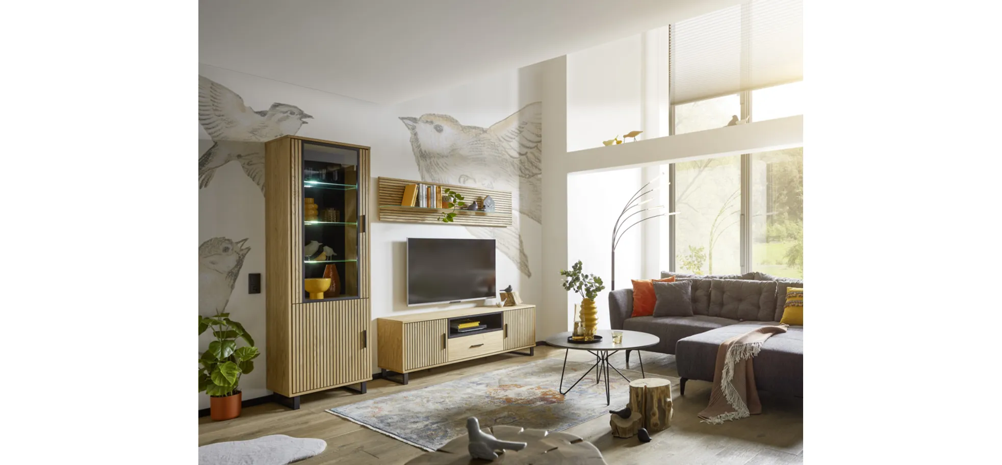 Wandboard, Eiche teilmassiv geölt - Emila