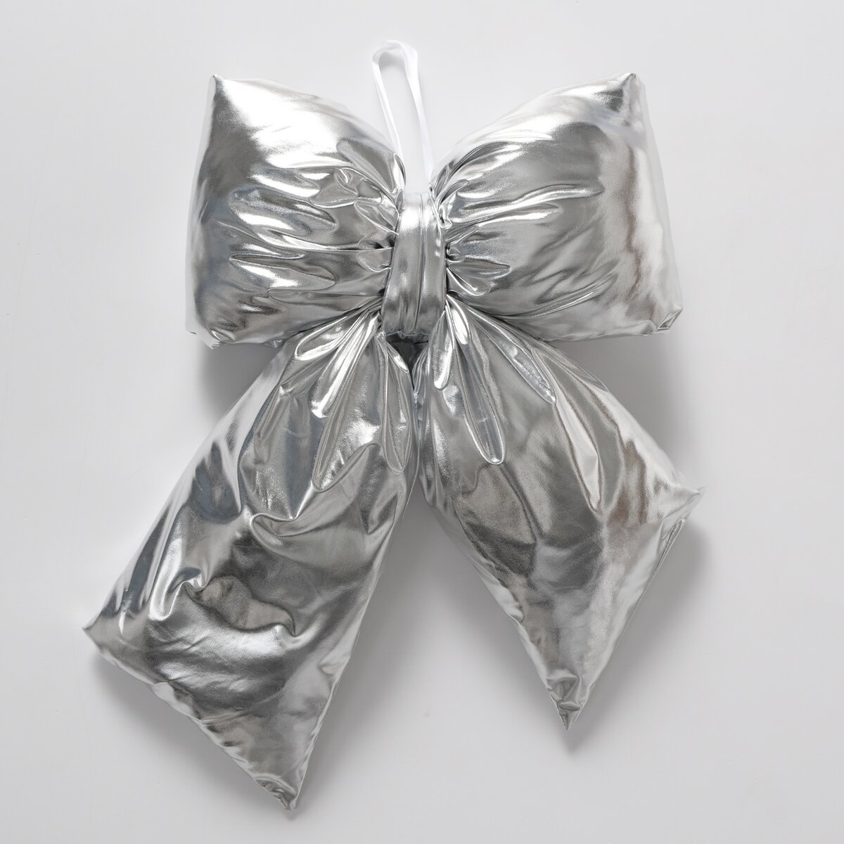 Dekoanhänger Bowy - L 49,00 cm, H 60,00 cm, silber