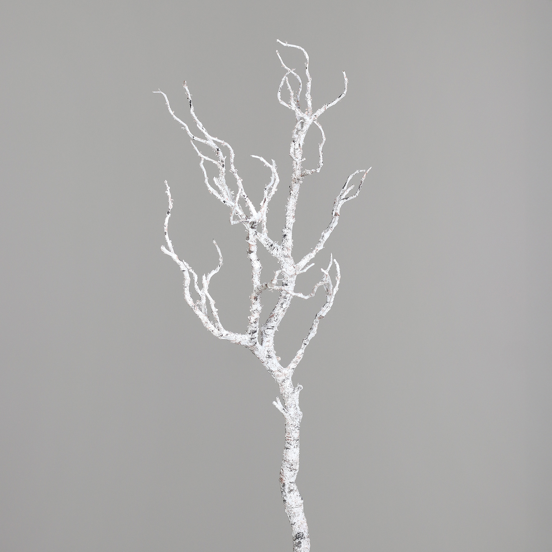 Deko-Ast - weiß/braun, 91 cm