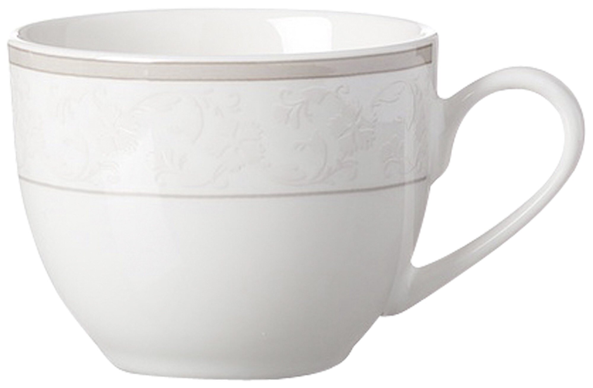 Espresso-Obertasse Isabella 90 ml - Porzellan, spülmaschinengeeignet, konisch