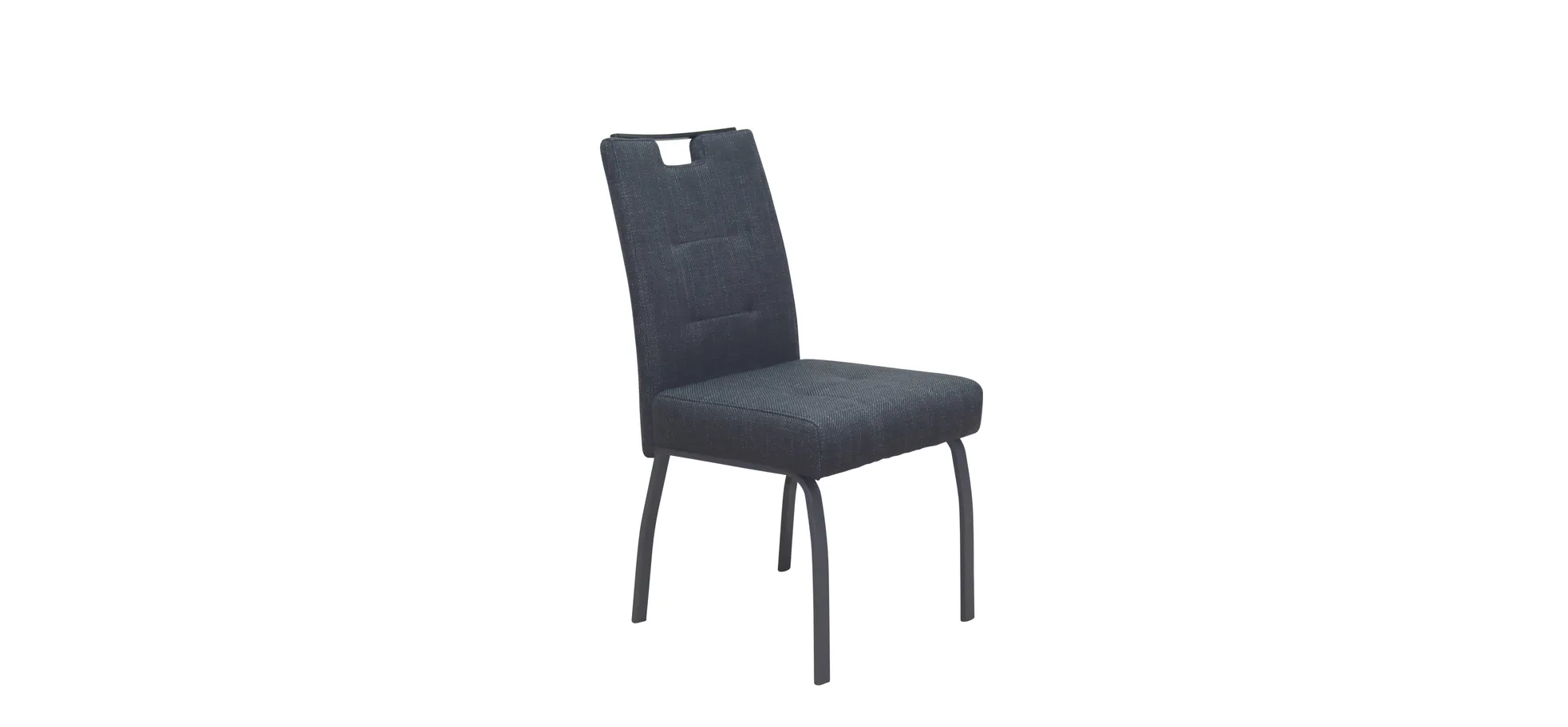 Vierfußstuhl, Webstoff Anthrazit - MyStyle 4014