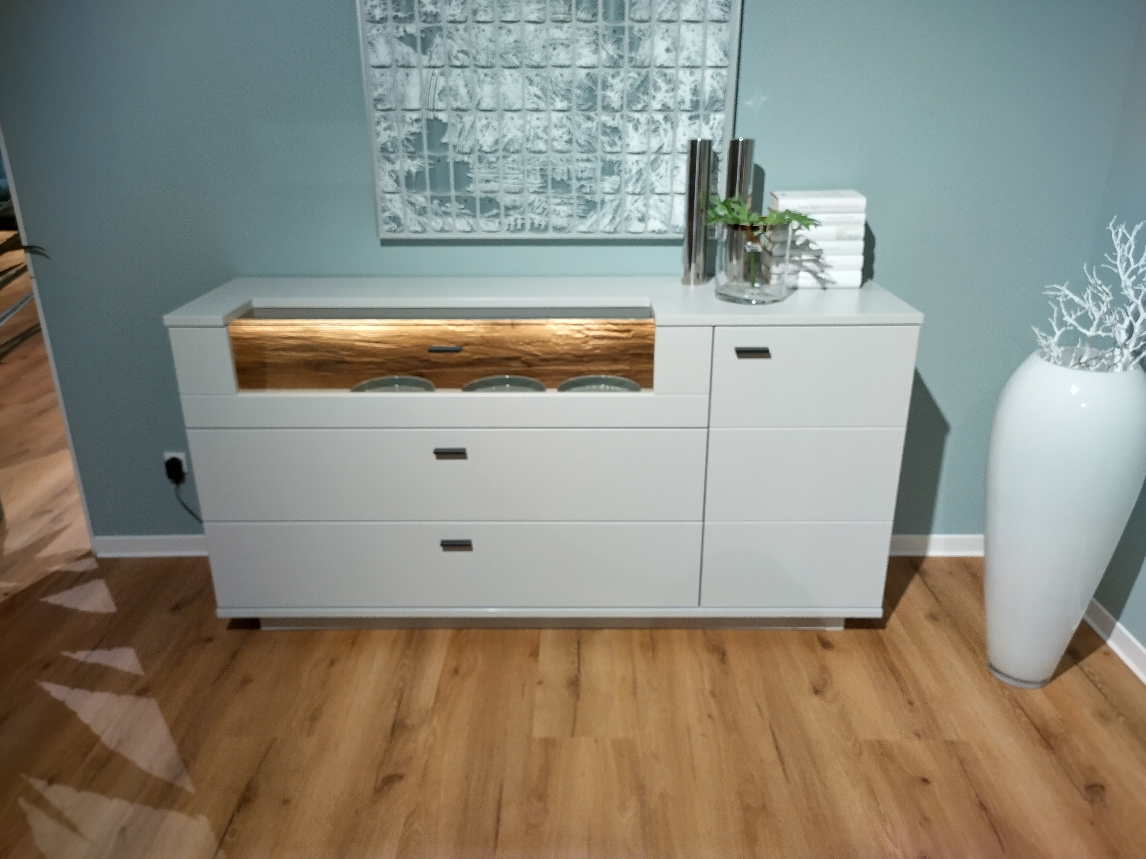 Sideboard, Modern white Nachbildung - Mykon 961