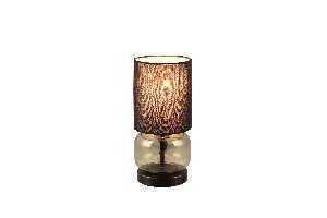 Tischleuchte Elio - glas grün, 28,5xØ13,5cm