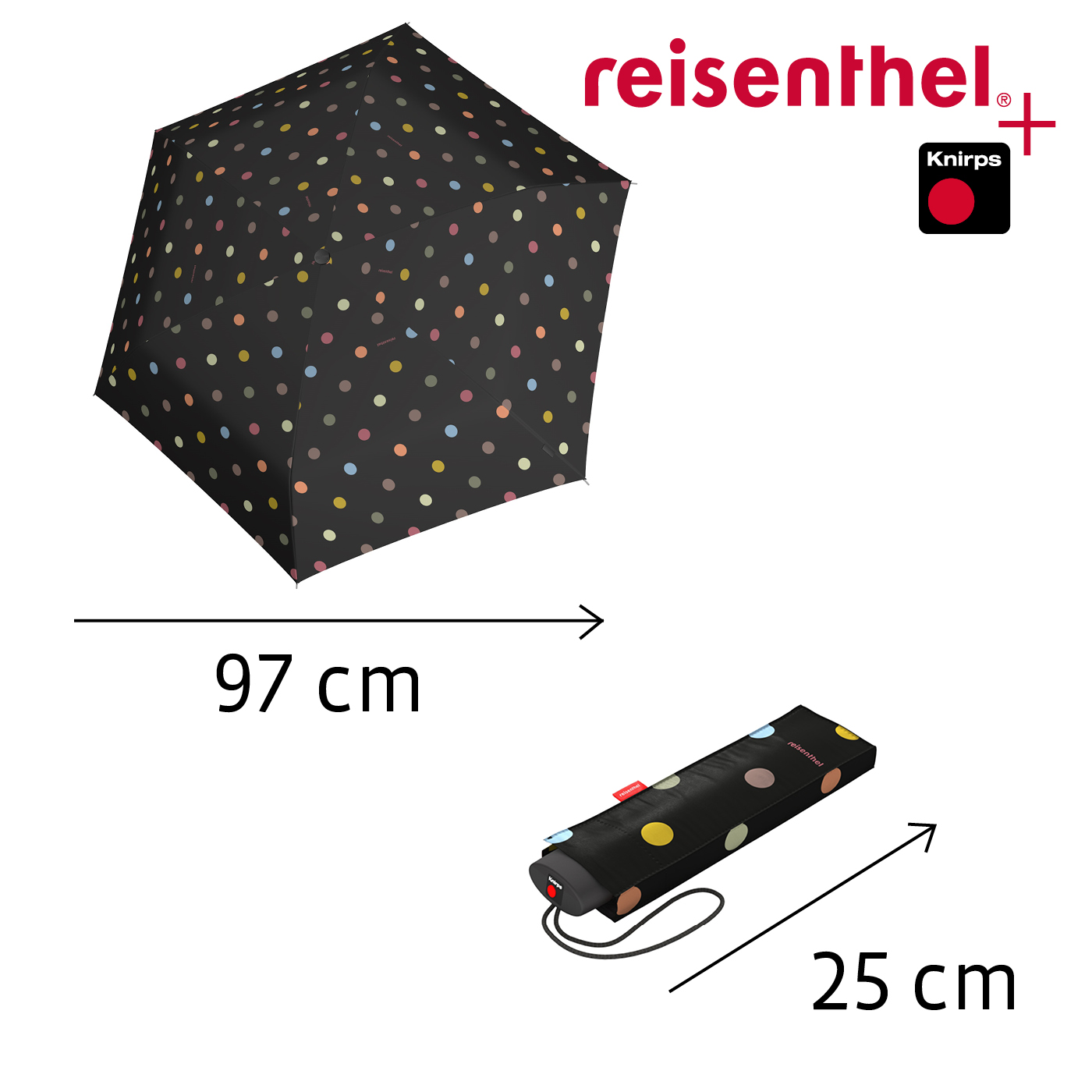 reisenthel, Regenschirm umbrella pocket - mini dots