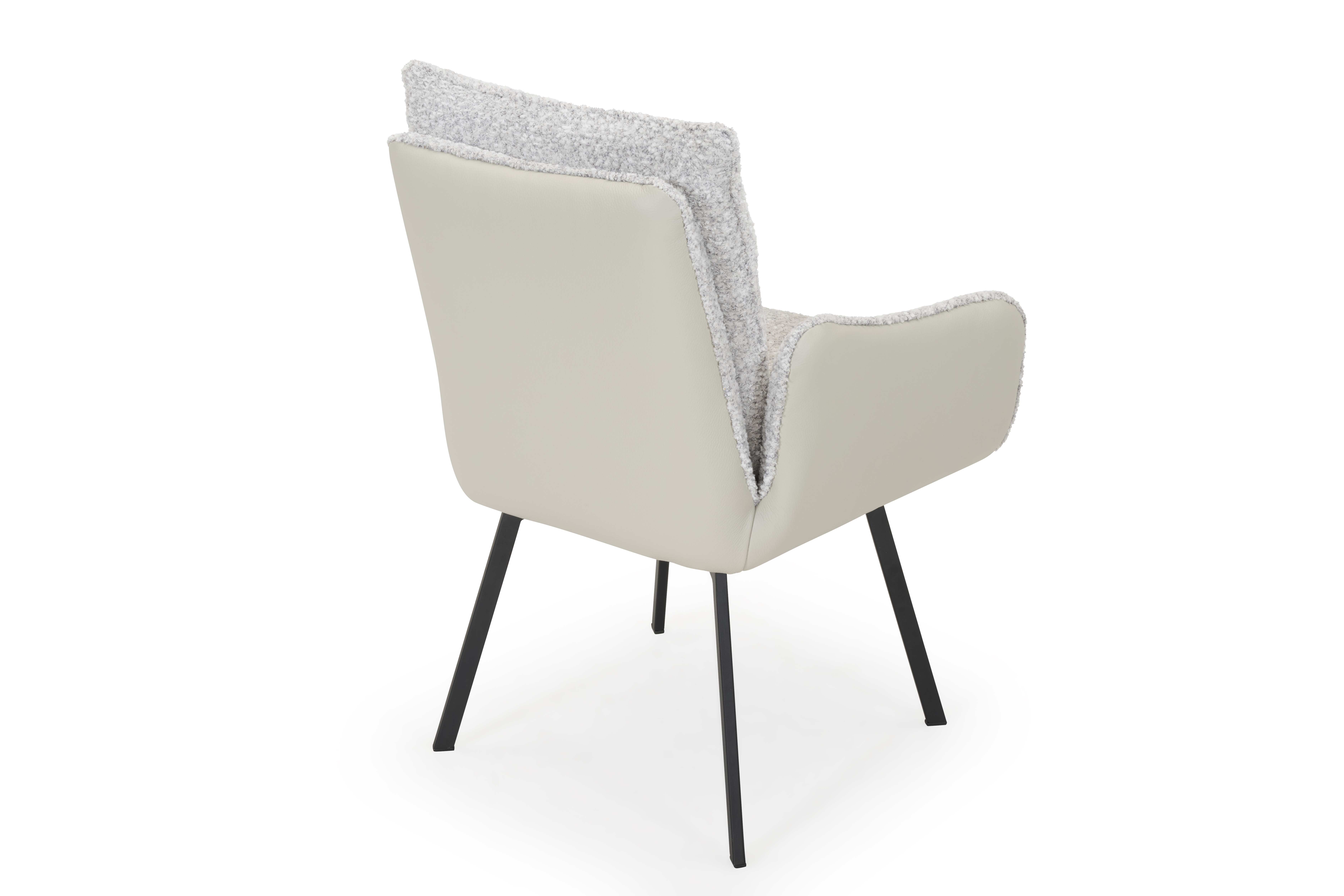 Esszimmerstuhl, Stoff Zink, 2er-Set - LS25 Belvedere