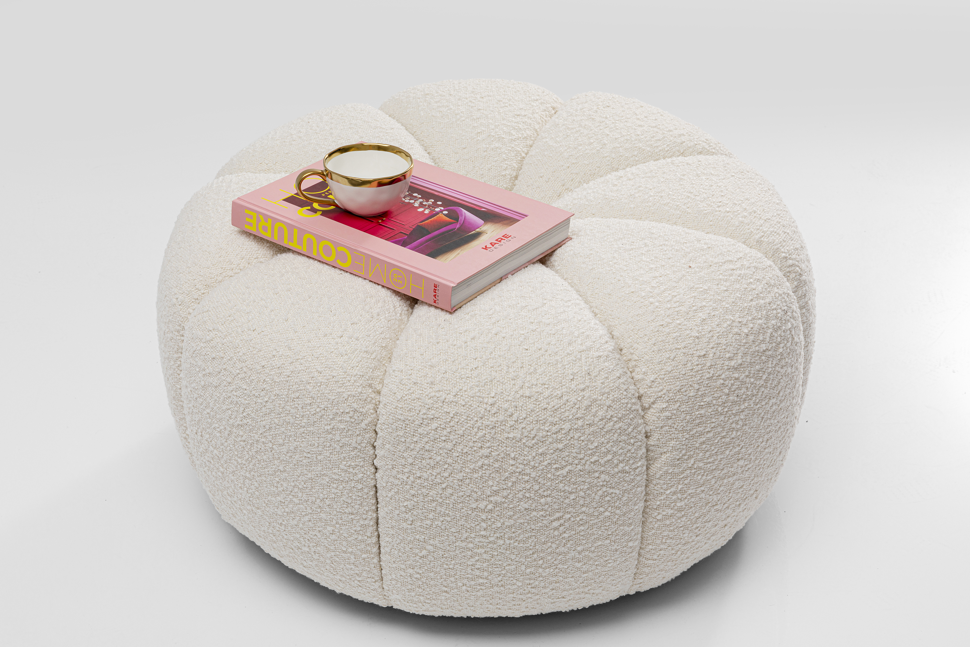 Hocker Peppo Lounge, weiß - Möbel