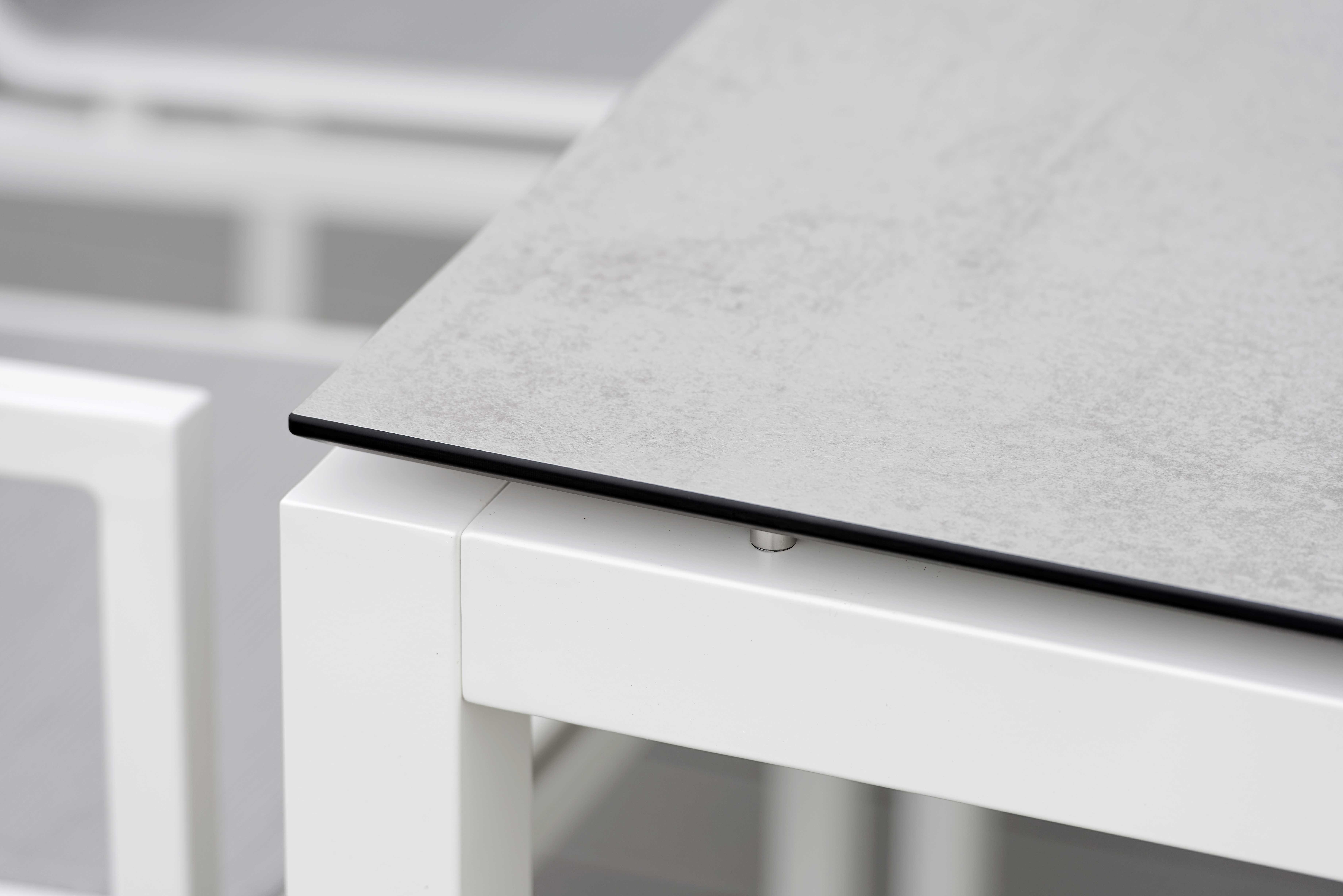 Tischplatte, 80x80 cm, Outdoor,Zement hell - TISCHPLATTEN