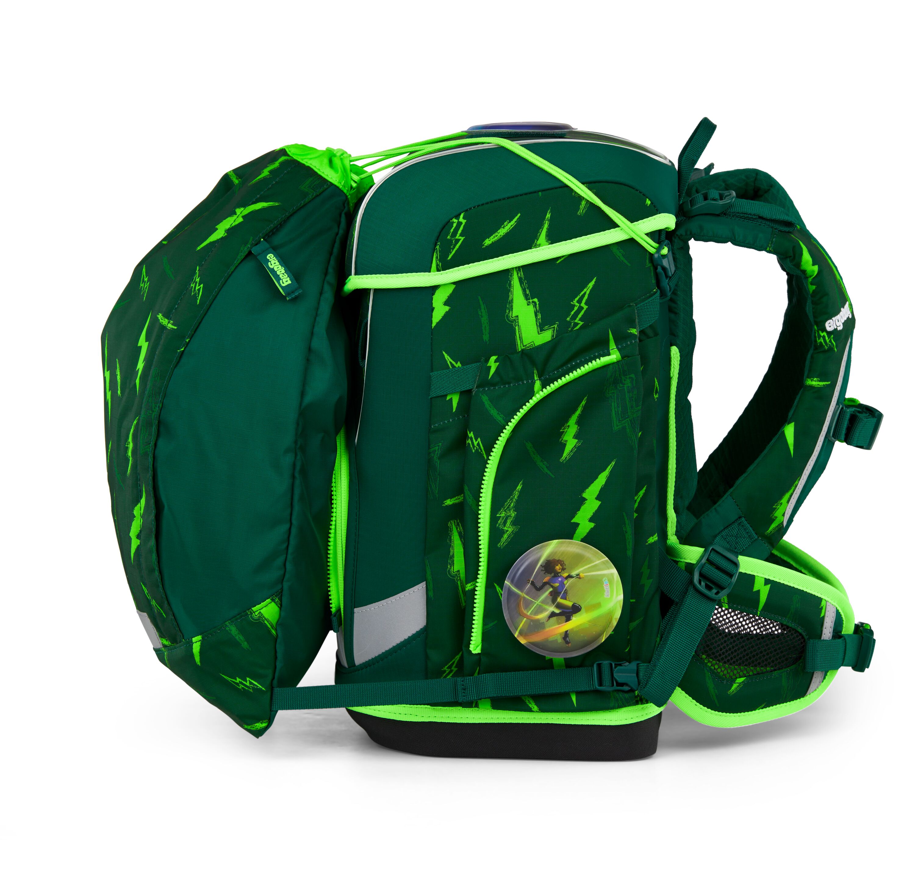 ergobag Schulranzenset Bärtastisch - cubo light (2026)