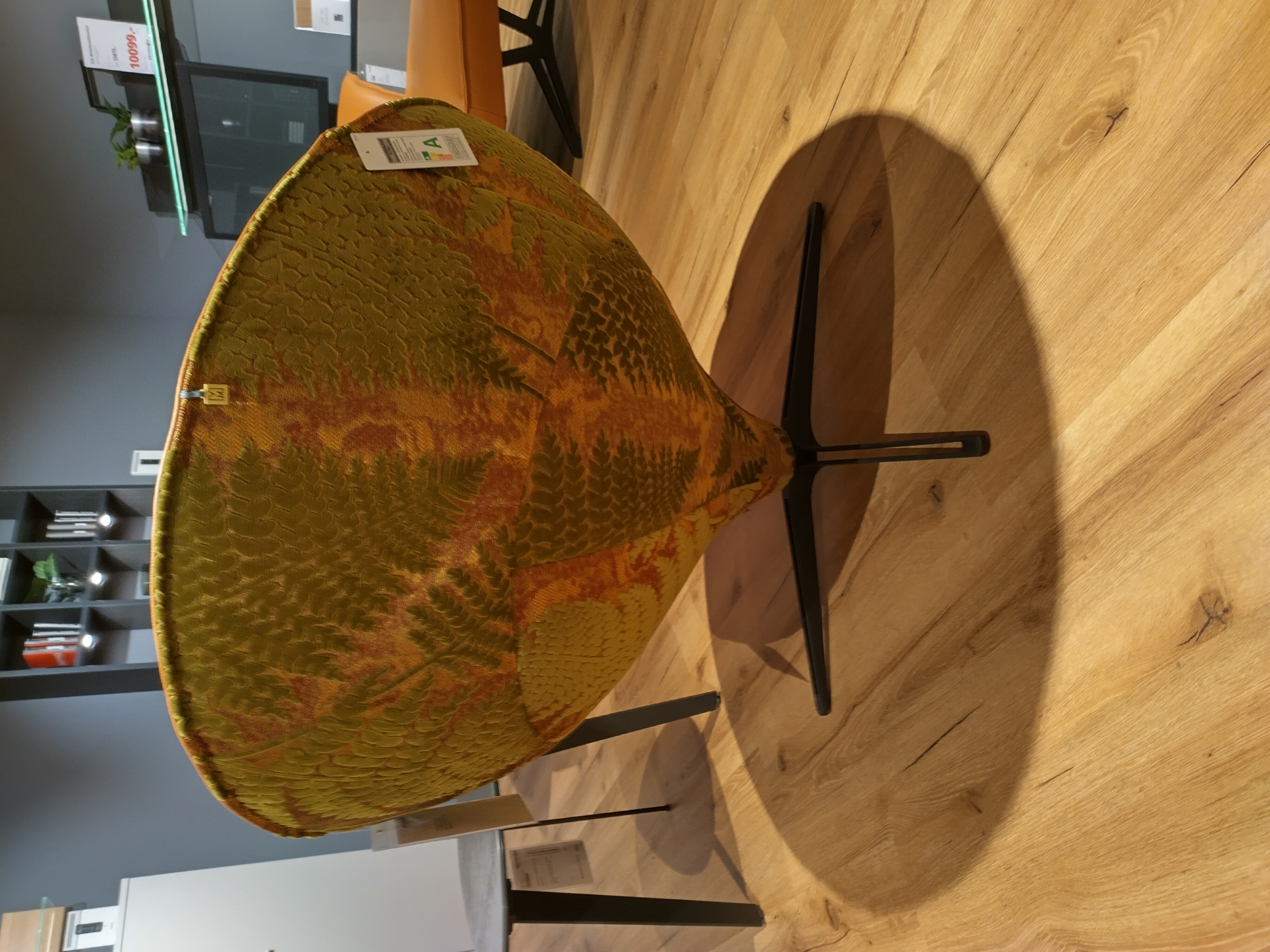 Einzelsessel, Leder Farbe Gold - LS24 Catania