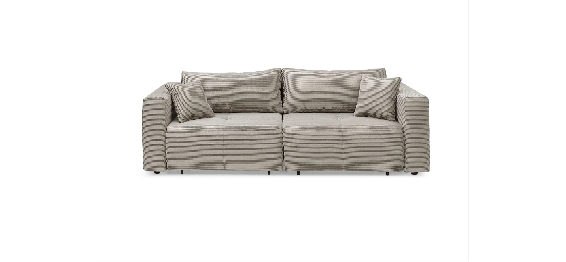 Megasofa Juless, mit Liegefläche, - Juless