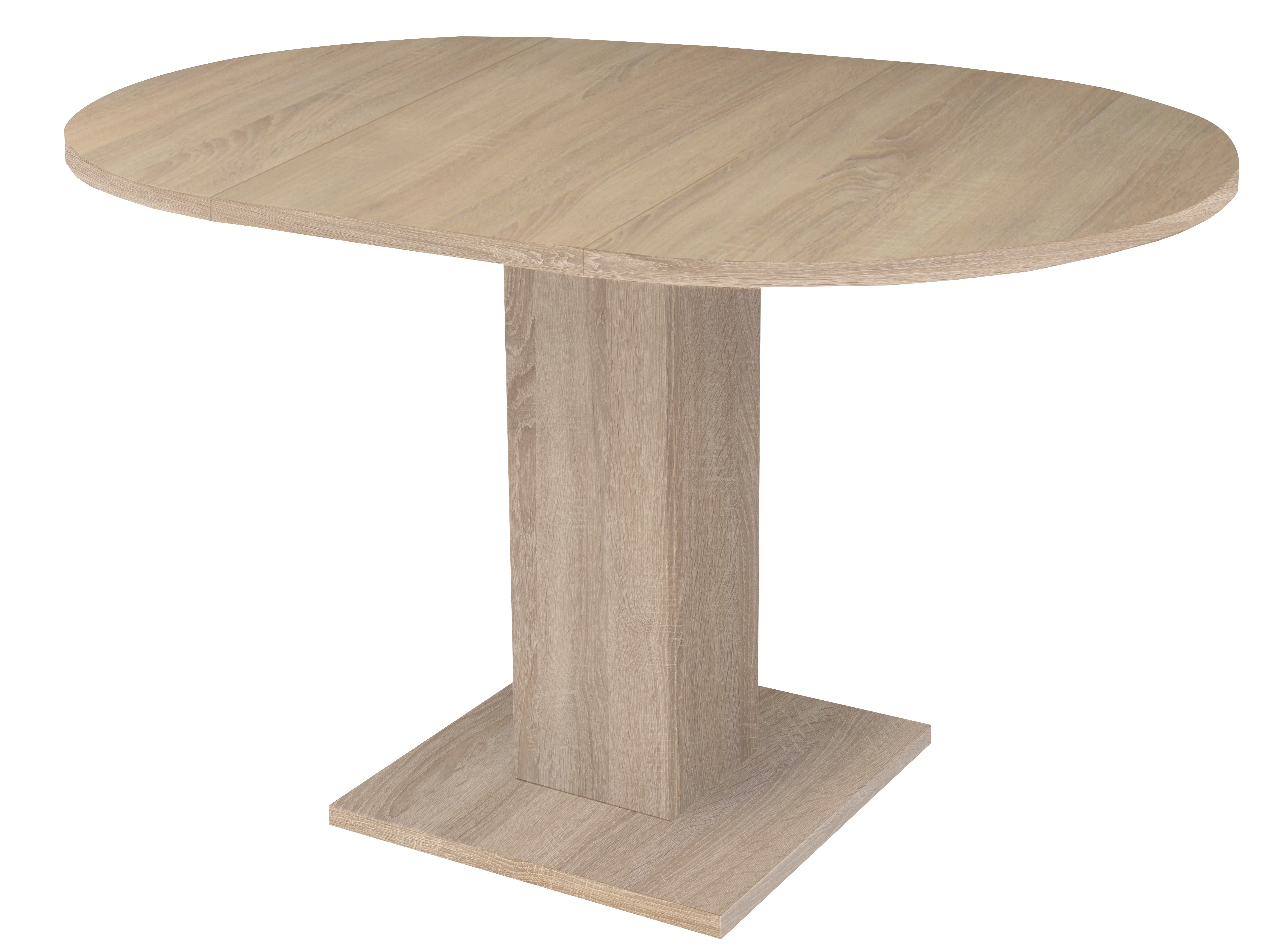 Esstisch, rund, ausziehbar, Eiche Dekor - MyStyle 4046