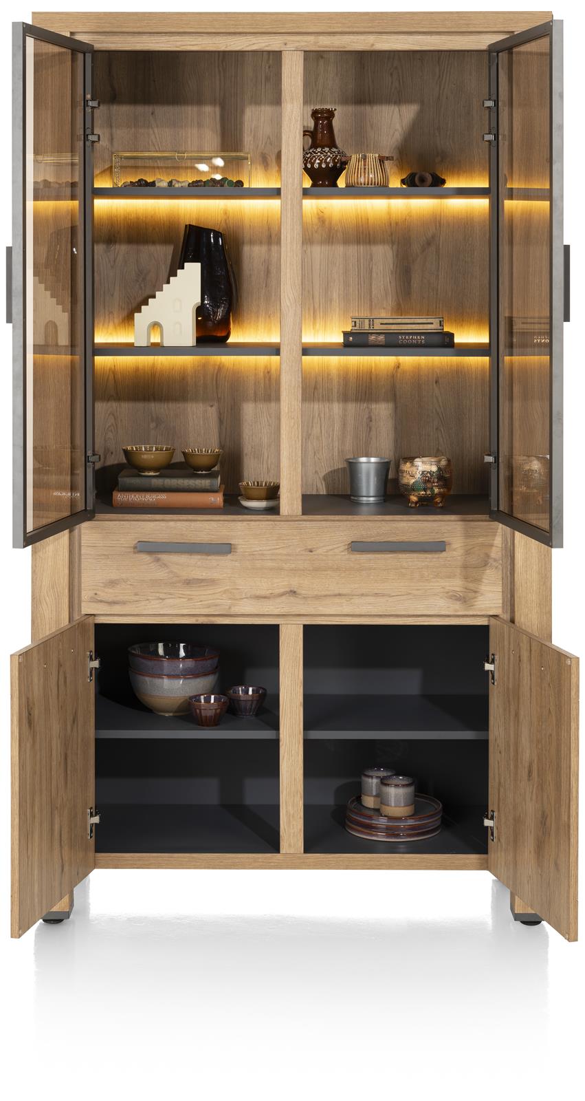 Vitrine, Eiche - Delmonte