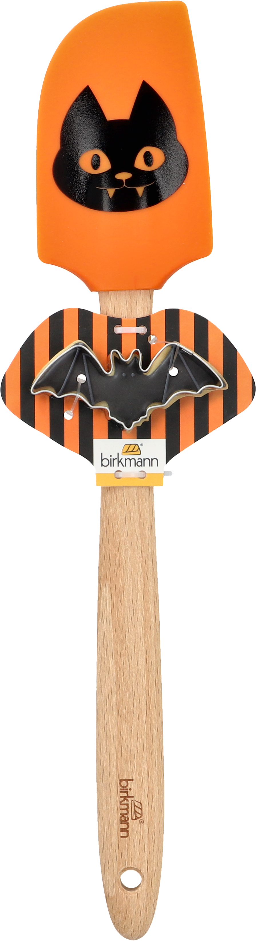 Teigschaber mit Ausstecher - Katze